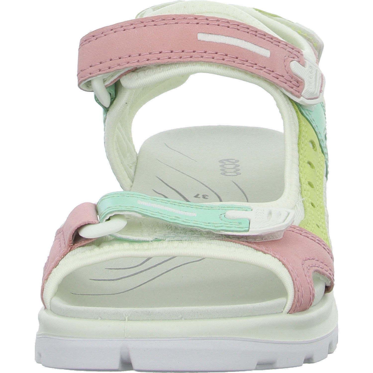 Element 3 von 8 (Bild) – Ecco Damen Sandalen 069563/61156 Offroad old rose/emerald/sunny lime normal