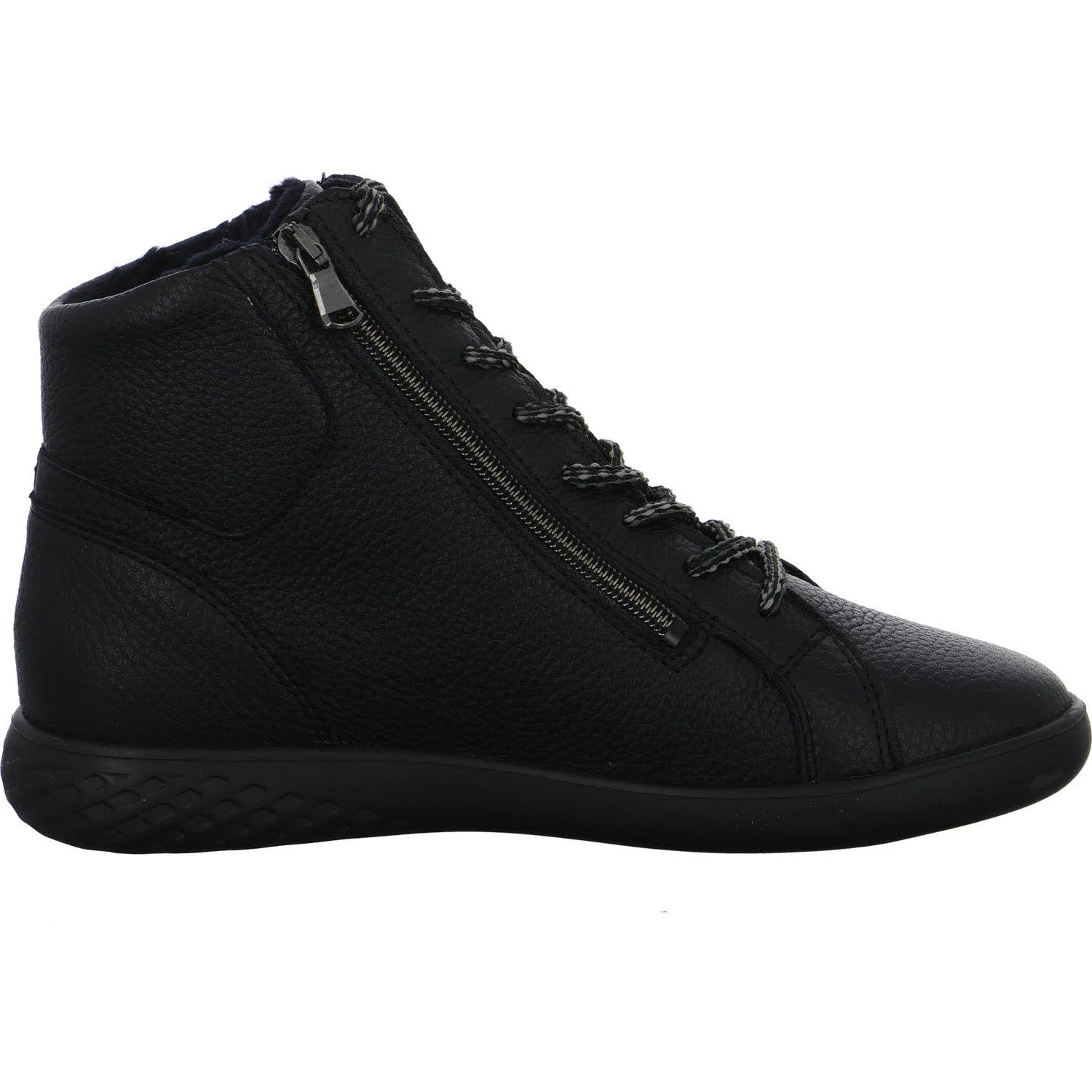 Waldläufer Damen Schnürstiefel warm 947803-169/001 H-Cloé schwarz H (weit)
