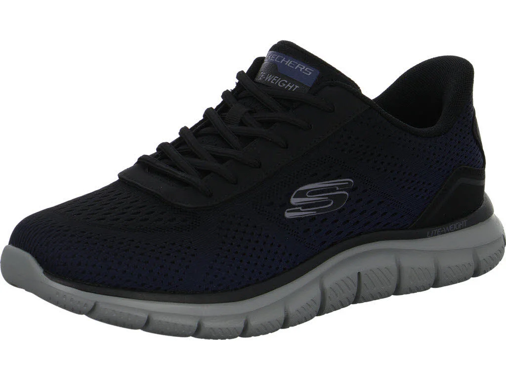 Skechers Herren Slipper 233038 NVBK Track - Revno navy/black normal