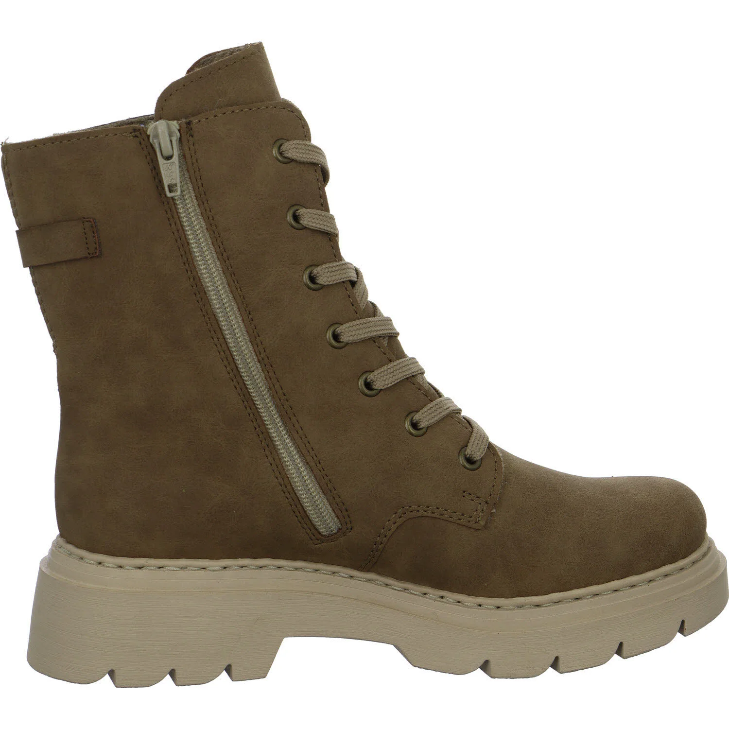 Element 7 von 8 (Bild) – Rieker Damen Schnürstiefel 76732-20 76732 oat/latte F (normal)