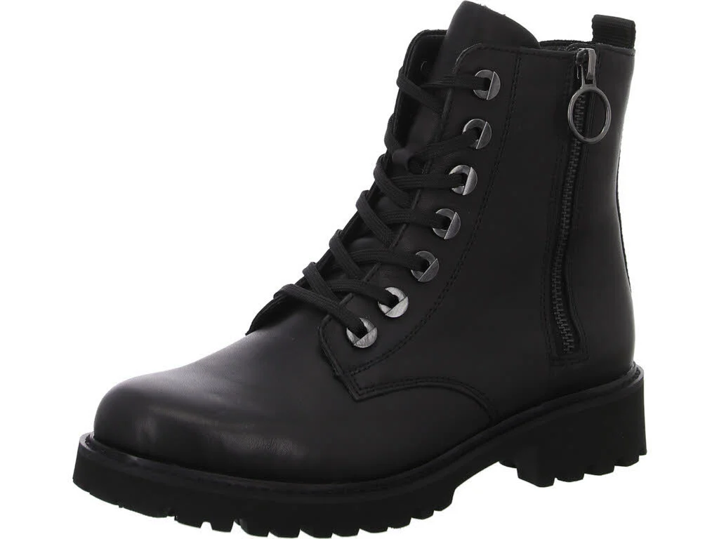 Remonte Damen Schnürstiefel D8671-01 D8671 schwarz G (weit)