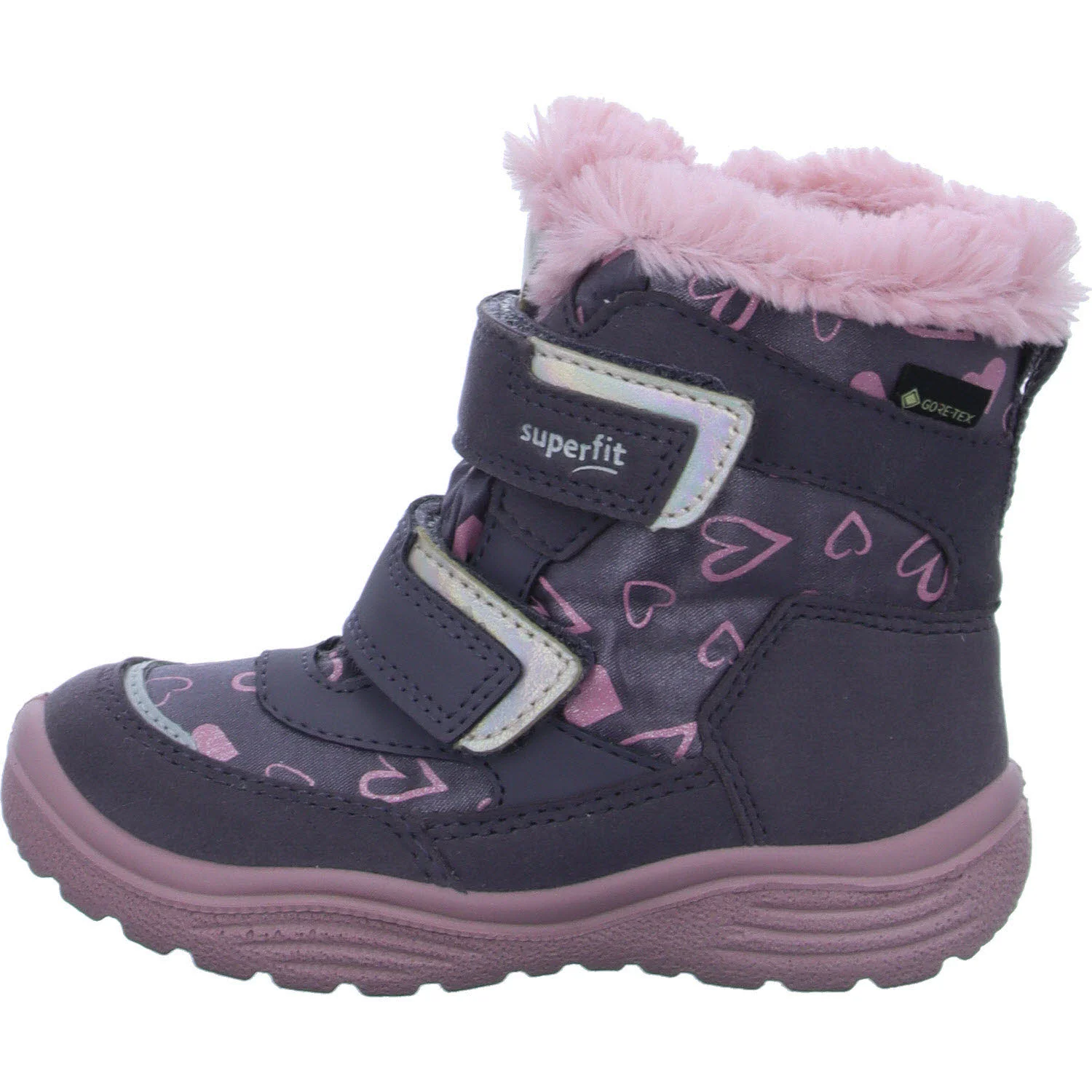 Element 6 von 8 (Bild) – Superfit Kinder Winterstiefel 1-009091-8510 Crystal lila/rosa WMS mittel