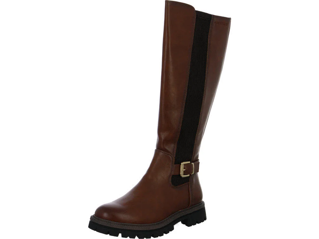 Marco Tozzi Damen Langschaftstiefel 2-25610-47-392 2-25610-47 cognac comb normal