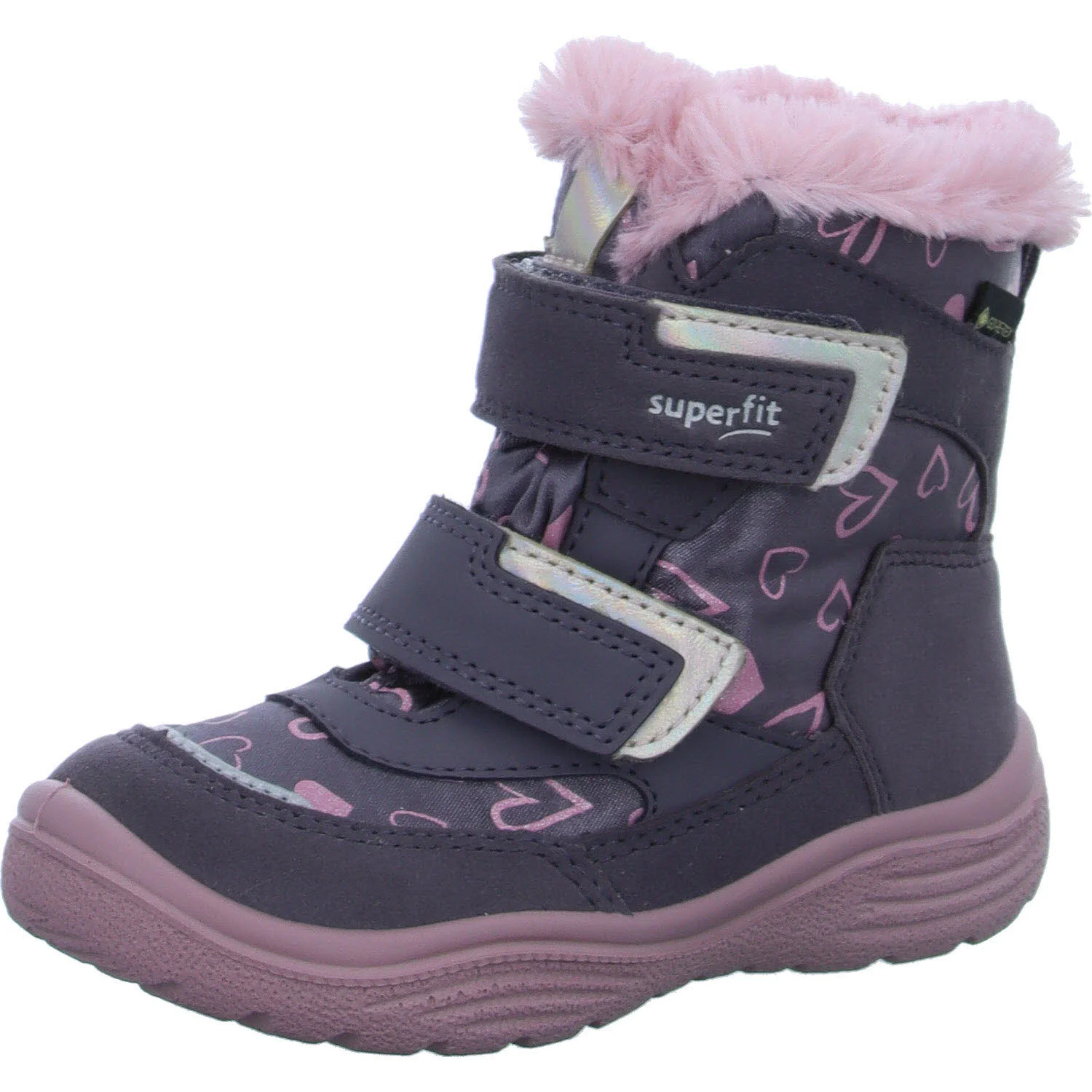 Element 2 von 8 (Bild) – Superfit Kinder Winterstiefel 1-009091-8510 Crystal lila/rosa WMS mittel