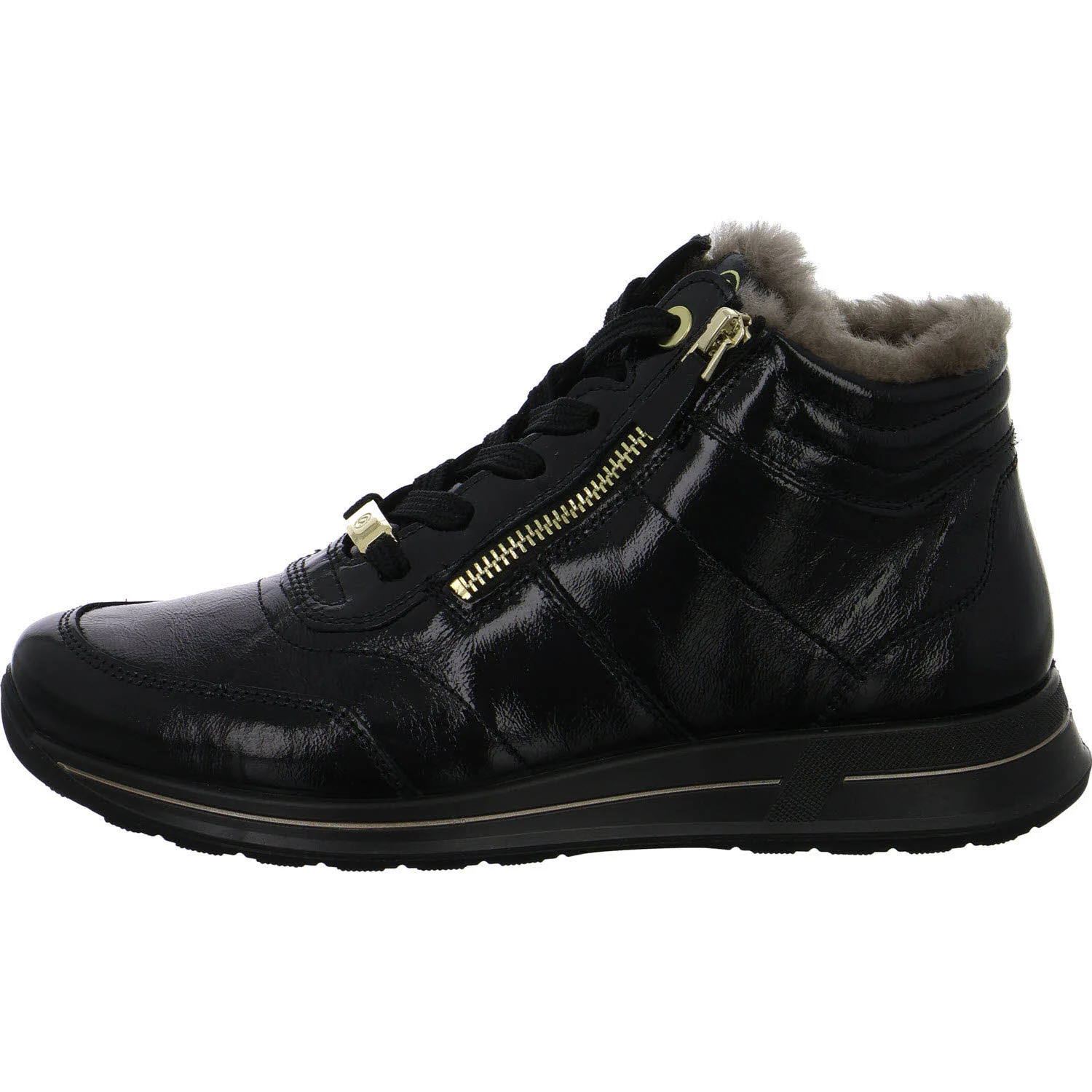 Element 6 von 8 (Bild) – Ara Damen Schnürstiefel warm 12-24808-58 Osaka 2.0 schwarz H (weit)