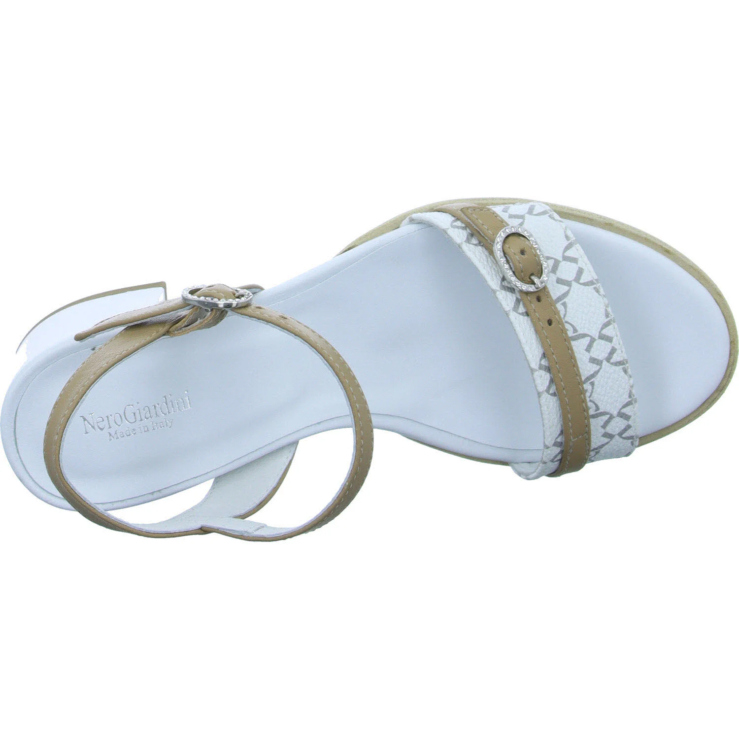 NeroGiardini Damen Sandalen E410430D 707 E410430D BIANCO normal