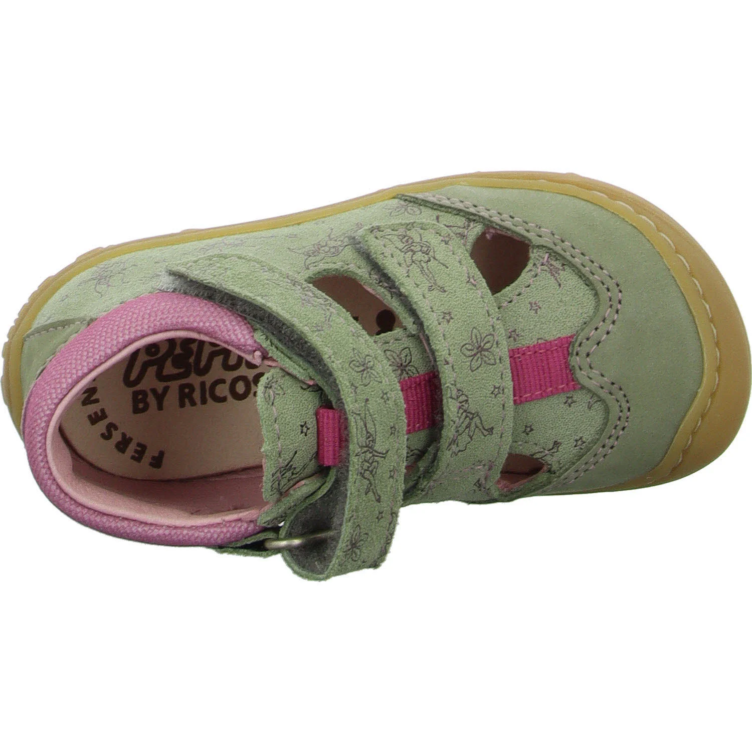 Element 8 von 8 (Bild) – Ricosta Kinder Sandalen 50 1201102/531 Ebi eukalyptus/pink WMS mittel