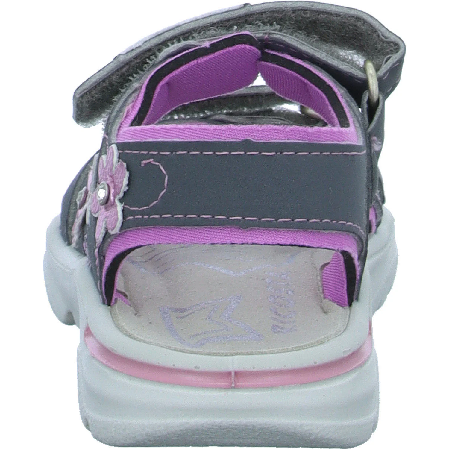 Element 4 von 8 (Bild) – Ricosta Kinder Sandalen 50 6701000/450 Carmen graphit/rosada WMS mittel