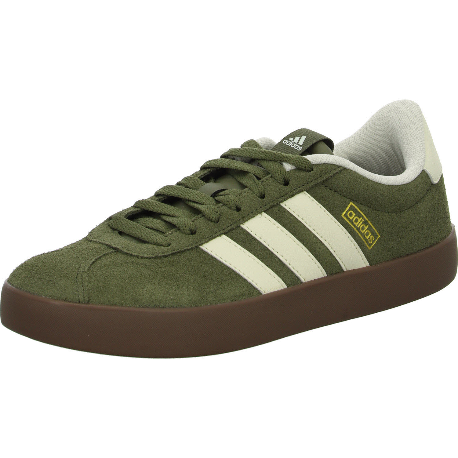 Adidas Herren Schnürschuhe KJ6805/000 VL COURT 3.0 olive strata/cream white normal