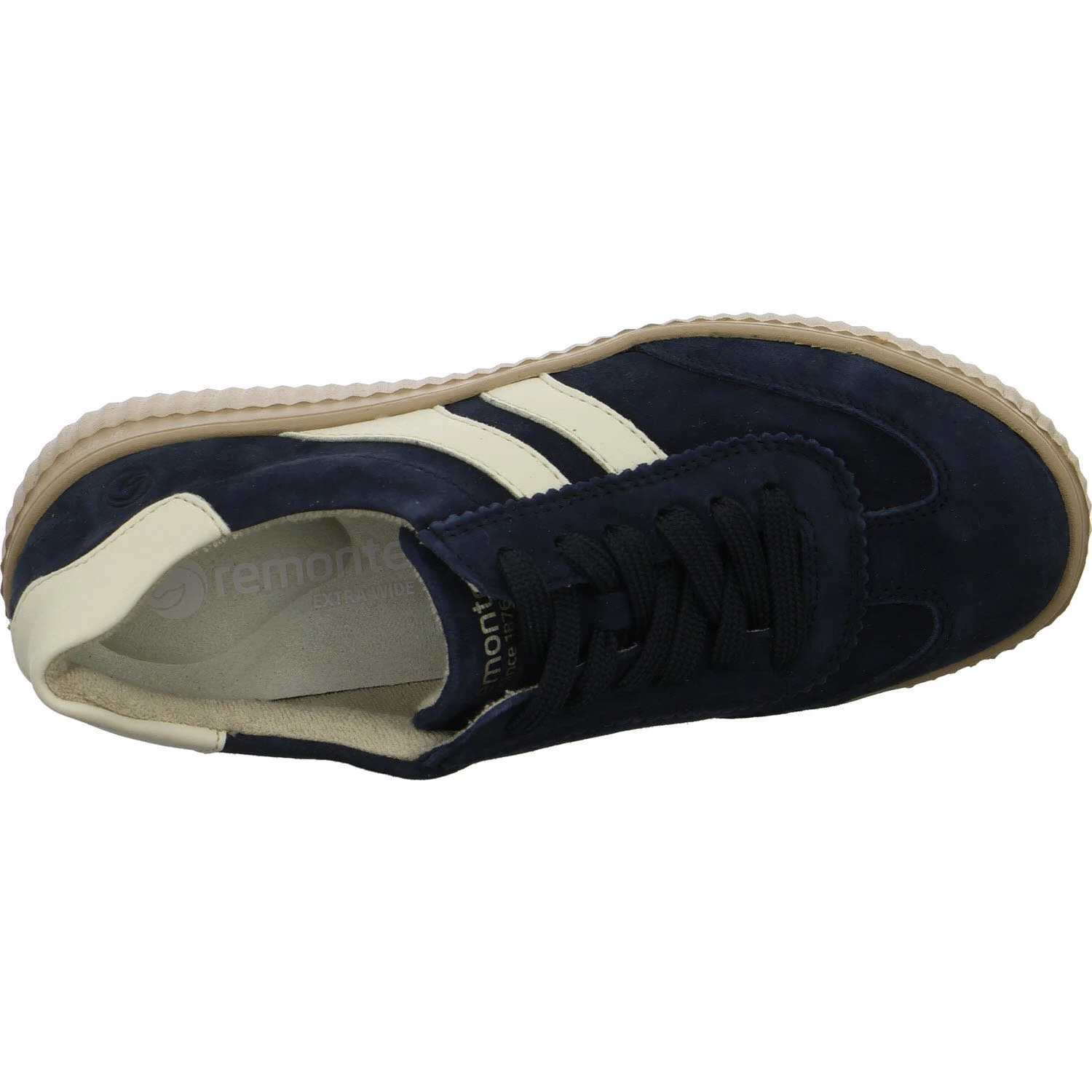 Remonte Damen Schnürschuhe D3E00-15 D3E00 mare/cotton H (extra weit)