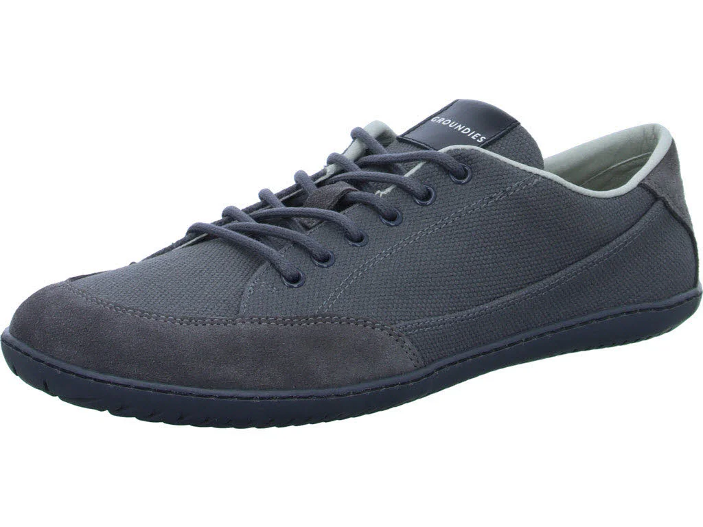 Groundies Schnürschuh 210030-32 Amsterdam Men dark grey weit