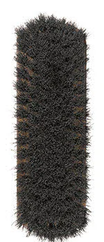 Element 2 von 2 (Bild) – Bergal Trockenreinigung 904532 SOLITAIRE GLANZBÜRSTE ROSSHAAR KLEIN SCHWARZ dunkel-weich
