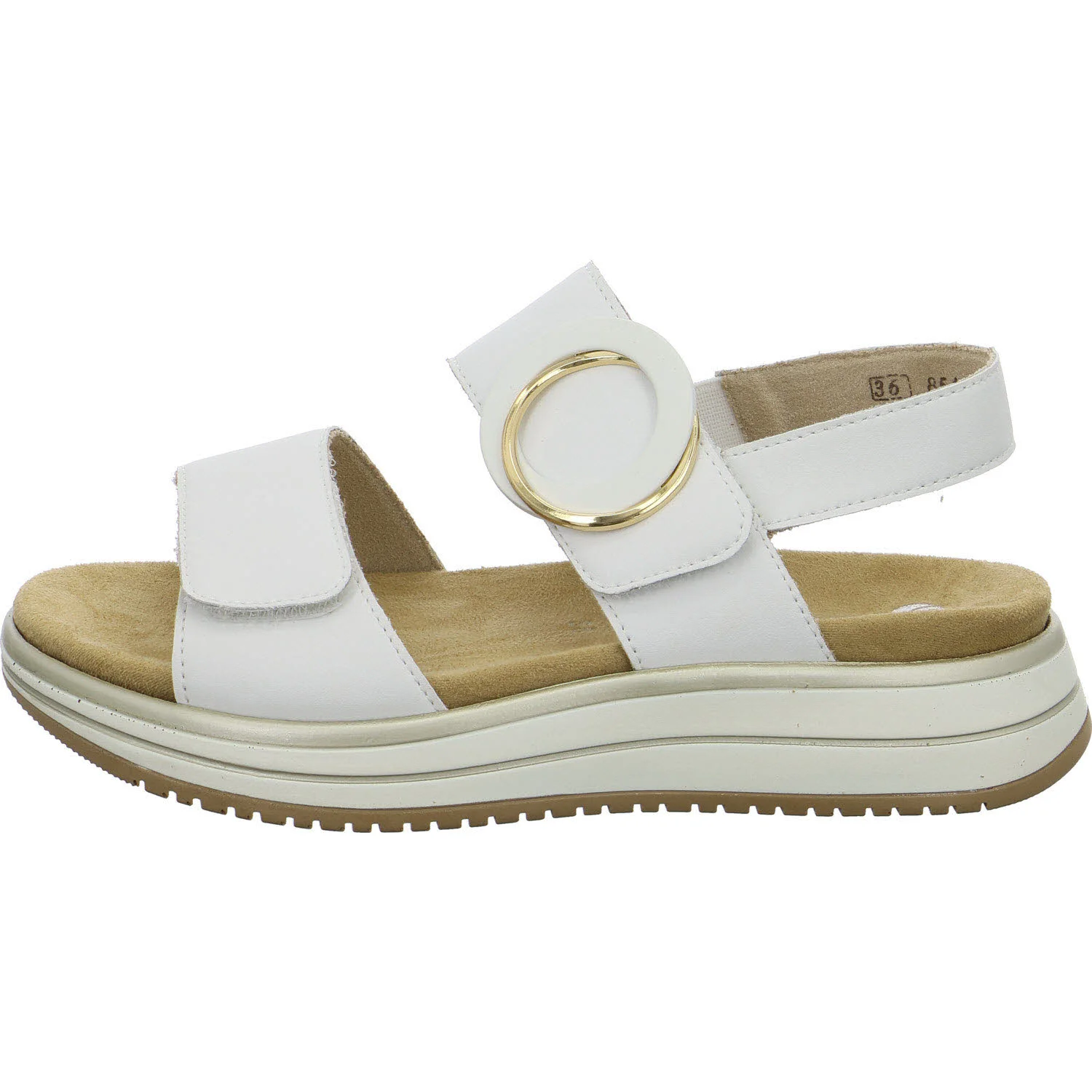Remonte Damen Sandalen D1J63-80 D1J63 weiss F 1/2 (normal)