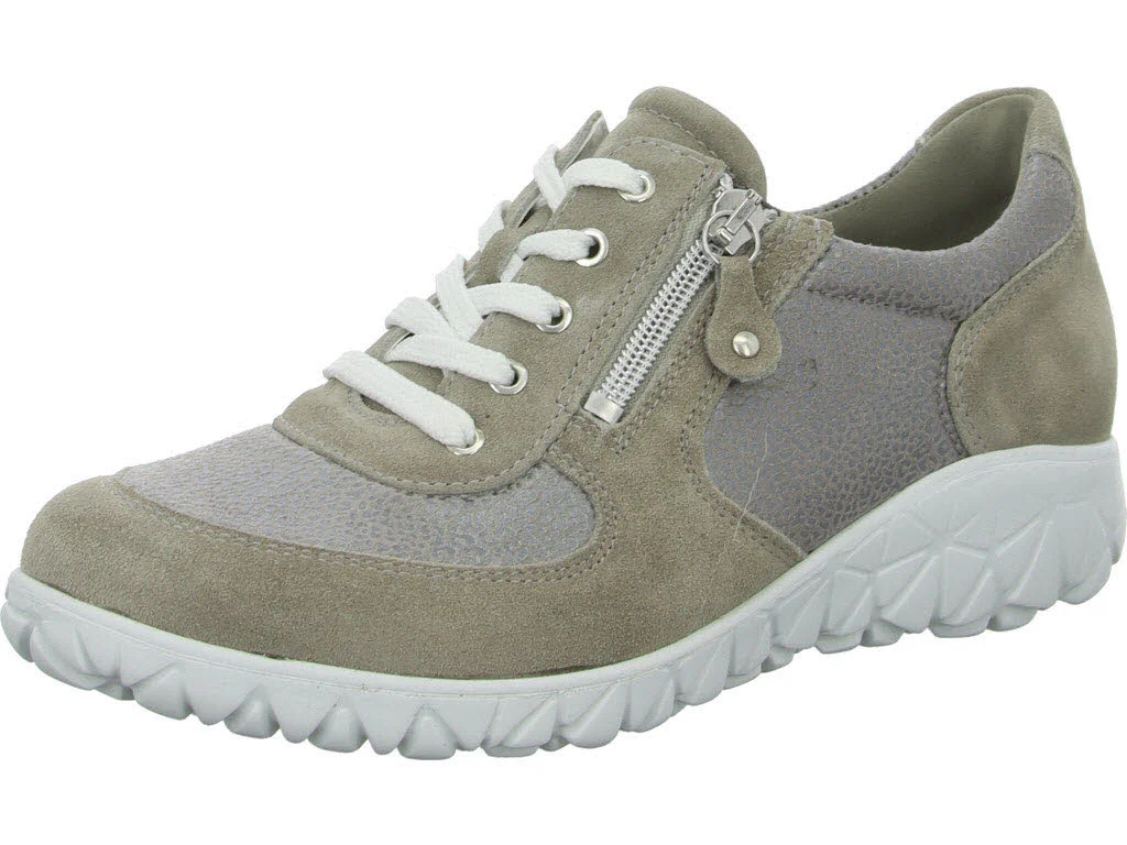 Waldläufer Damen Schnürschuhe H89001-233/201 Havy grey H (weit)