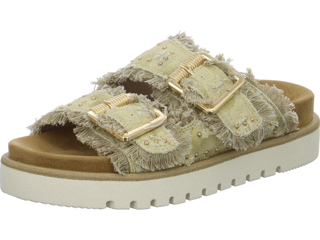 2GO Fashion Damen Pantoletten 6354701-429 6354701 jeansbeige normal