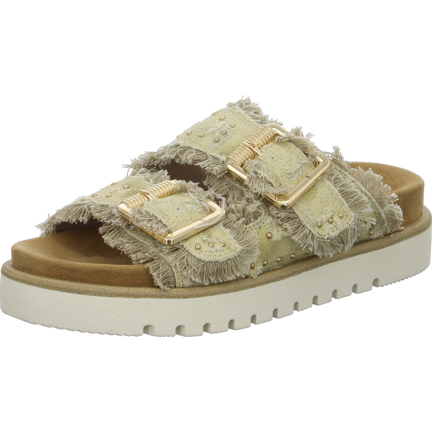 2GO Fashion Damen Pantoletten 6354701-429 6354701 jeansbeige normal