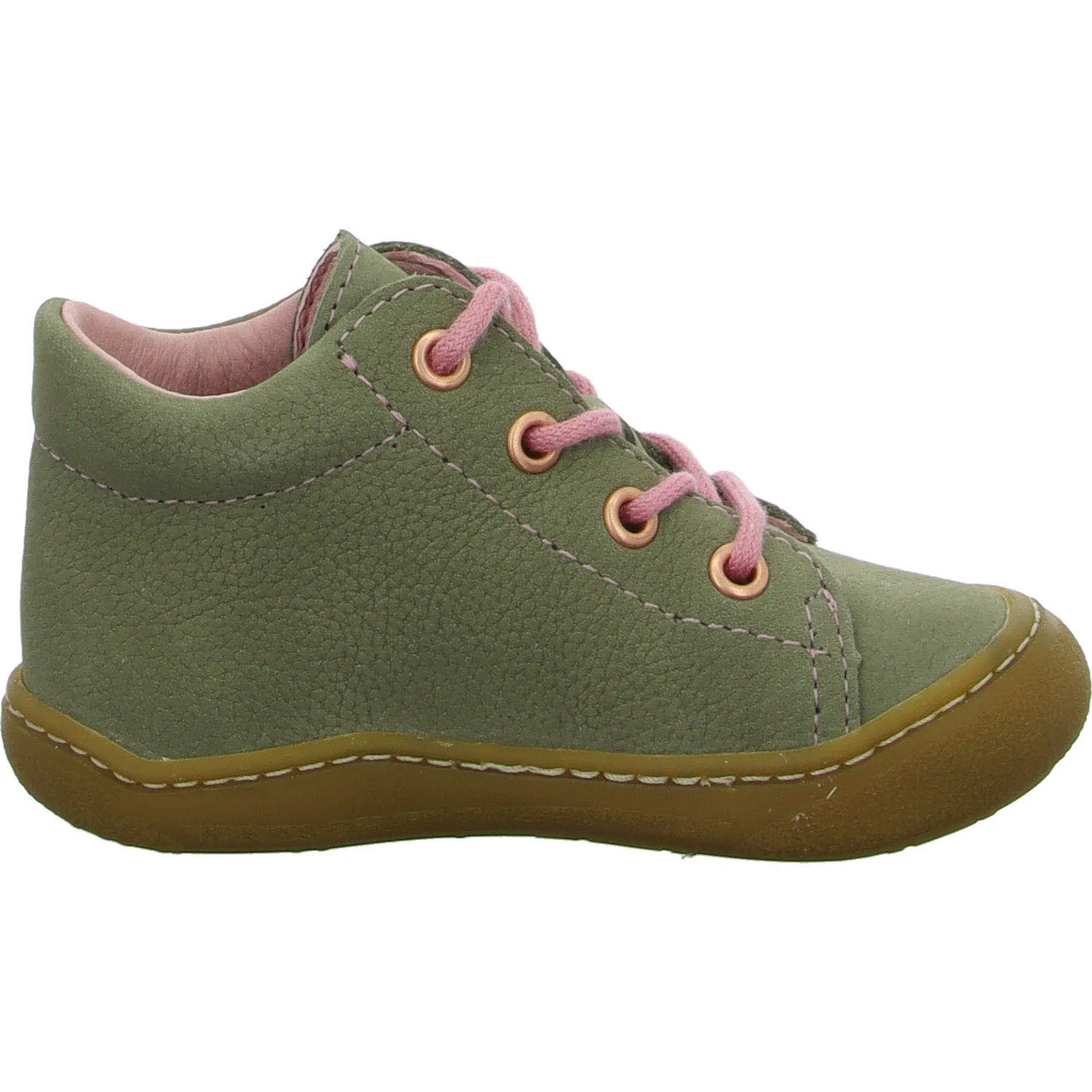 Element 7 von 8 (Bild) – Ricosta Kinder Halbschuhe zum Schnüren 50 1601600/530 Kally eukalyptus/rose (Regenbogen) WMS mittel