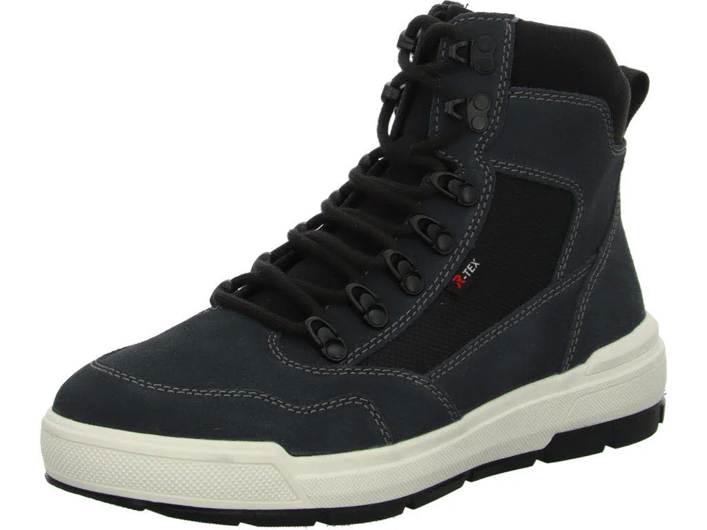 Herren Schnürstiefel warm U0072-45 U0072 etna/schwarz/schwarz G 1/2 (weit)