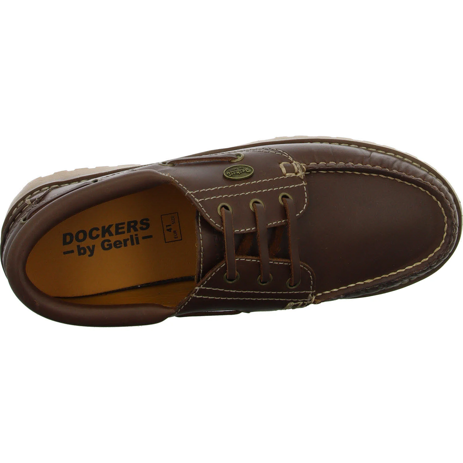 Dockers by Gerli Herren Schnürschuhe 54CT001180300 54CT001180 braun normal