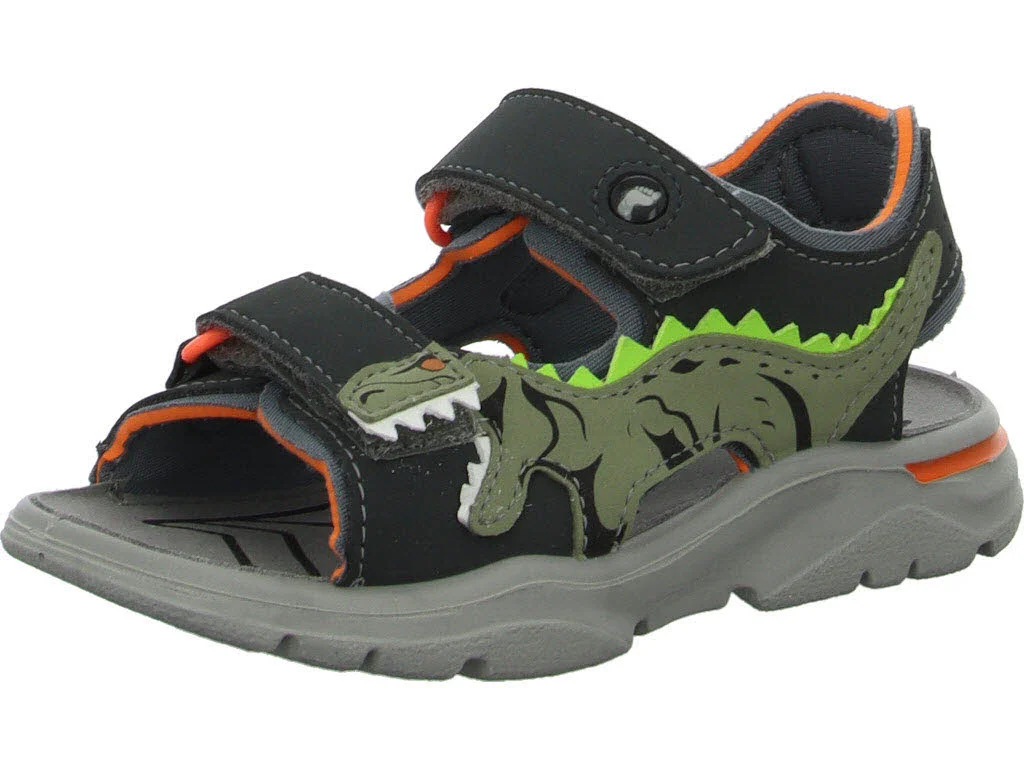 Ricosta Kinder Sandalen 50 6701600/490 Raptor grigio/grau normal