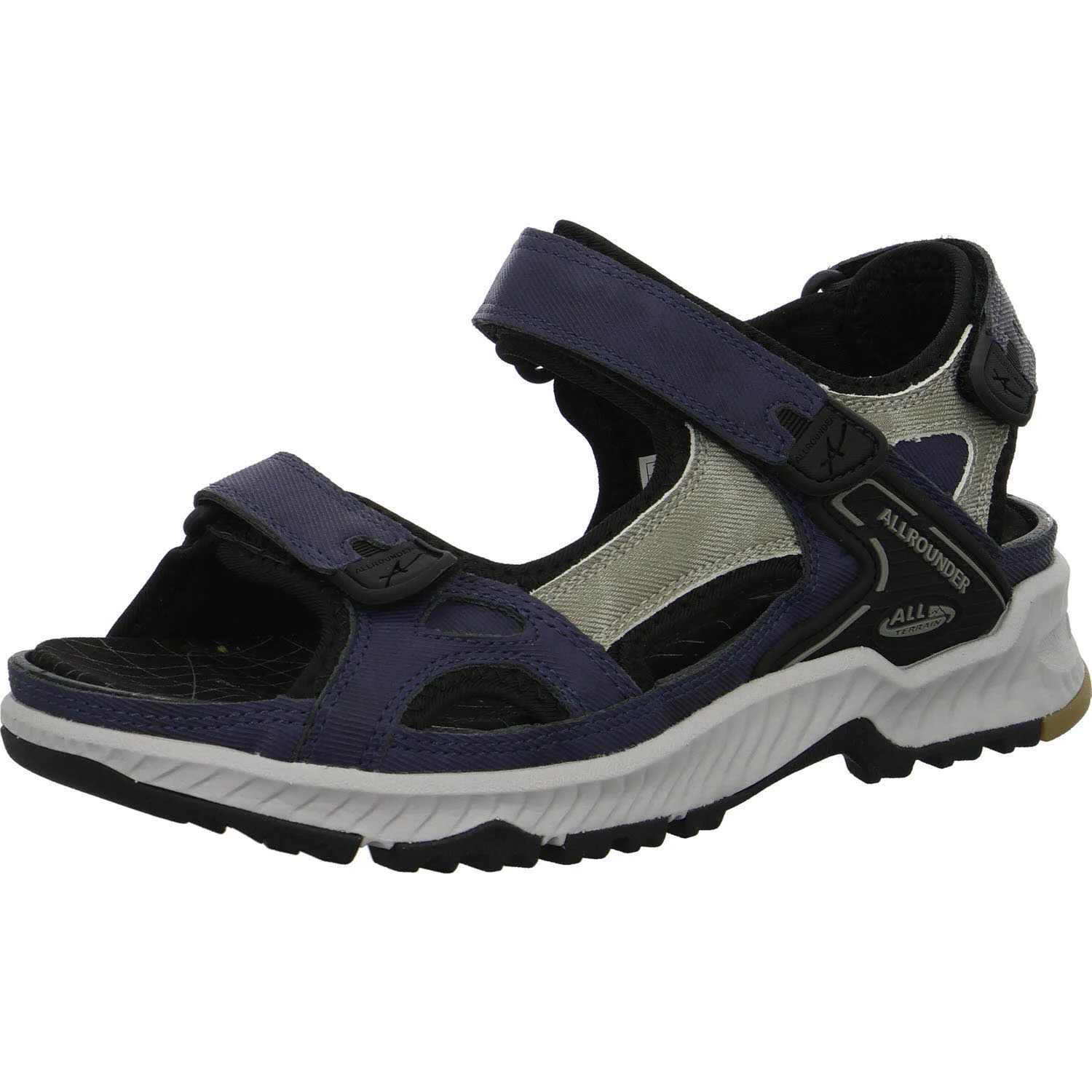 Allrounder by Mephisto Damen Sandalen P2008646 Westside peacot/alloy normal