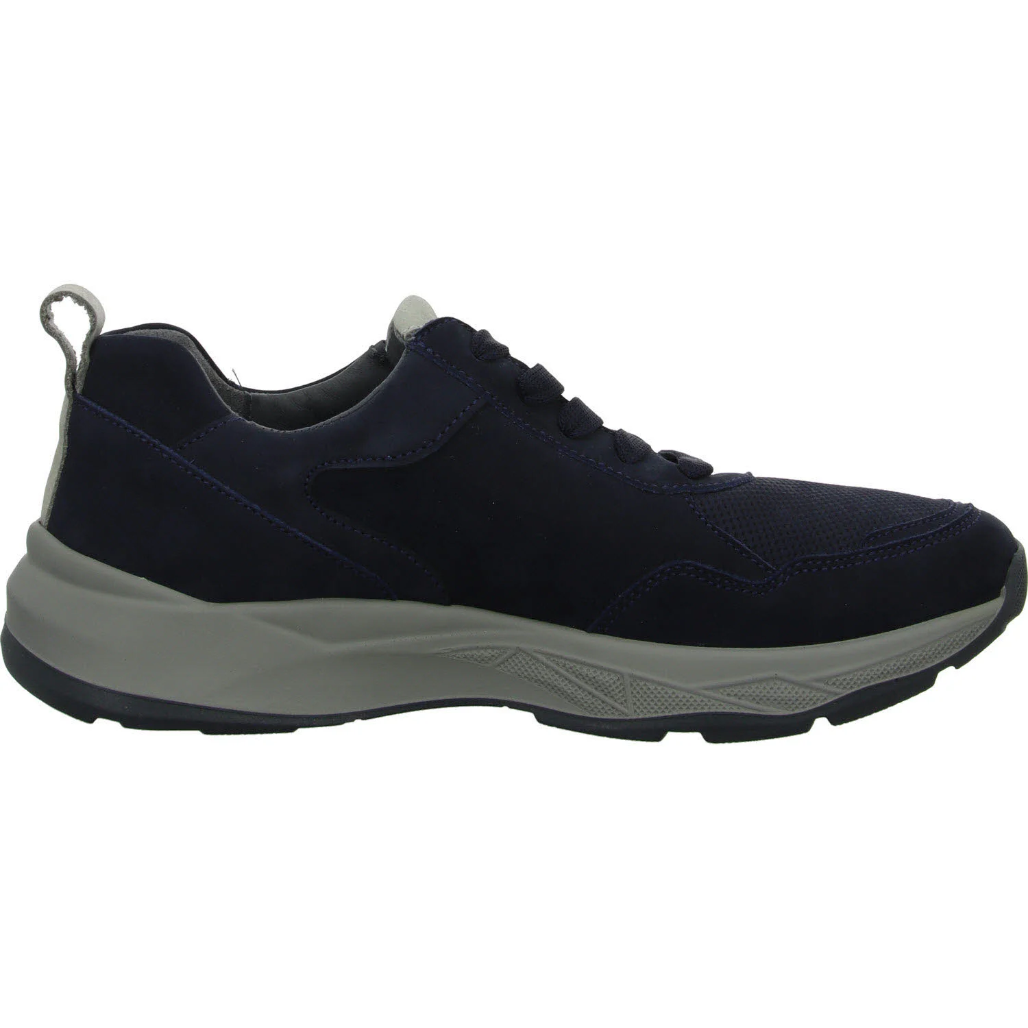 Element 7 von 8 (Bild) – Waldläufer Herren Schnürschuhe 713003-403/857 H-Tom marine Stein H (weit)