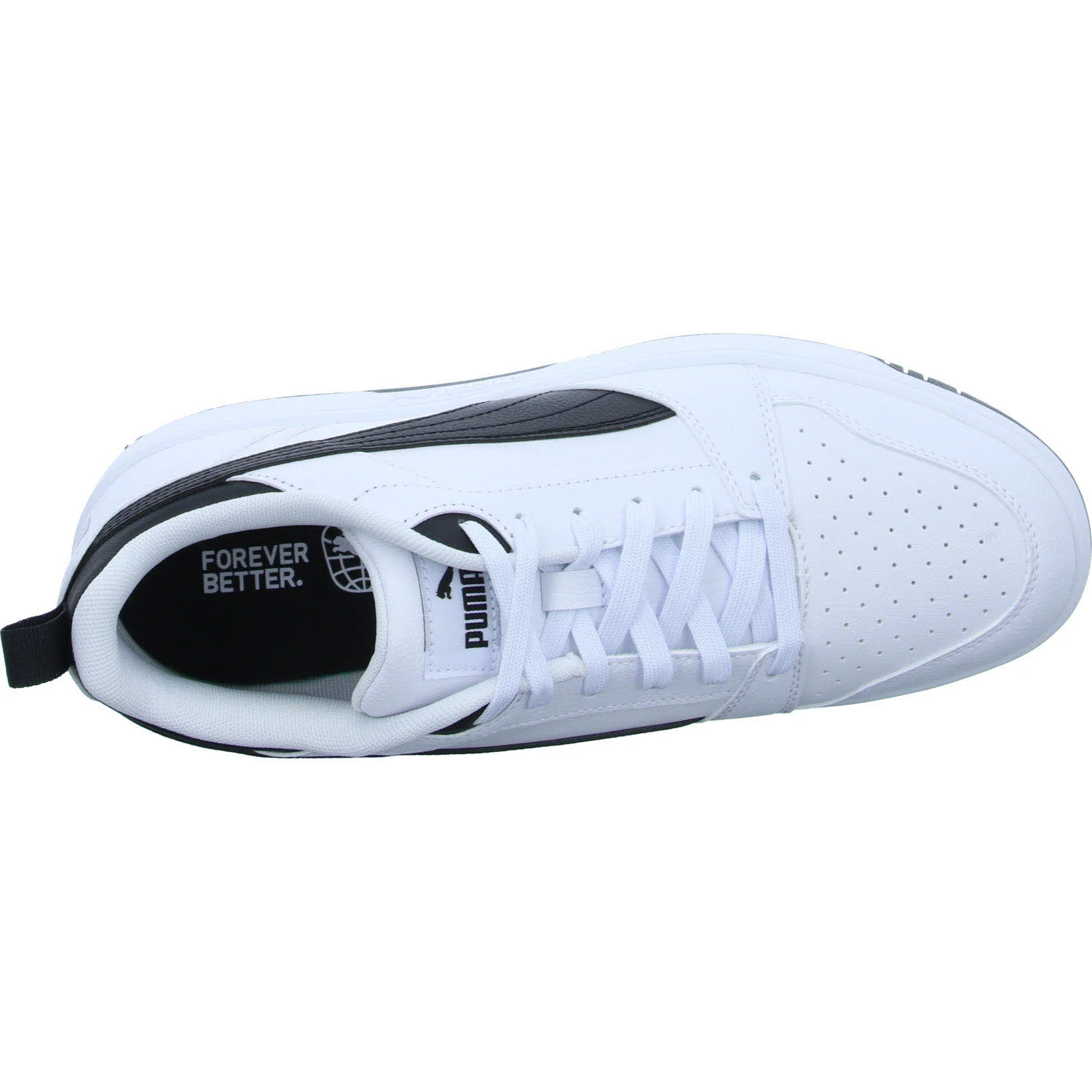 Puma Herren Schnürschuhe 392328 002 Rebound v6 Low PUMA WHITE-PUMA BLAC normal