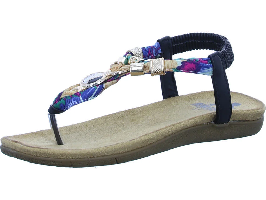 2go Fashion Damen Sandalen 8018805-9 8018805 schwarz normal