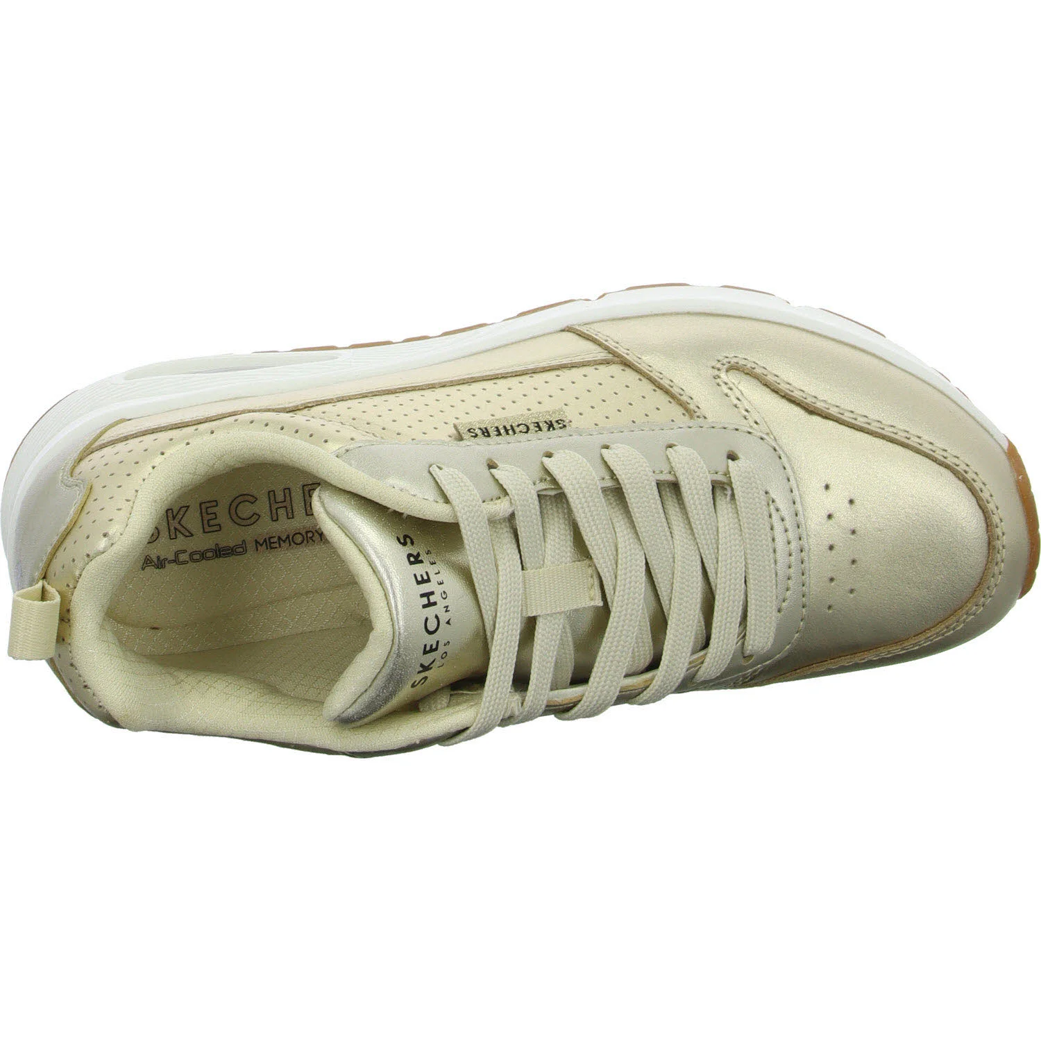 Element 8 von 8 (Bild) – Skechers Damen Schnürschuhe 177109 CHMP Uno - Metallixs champagne normal