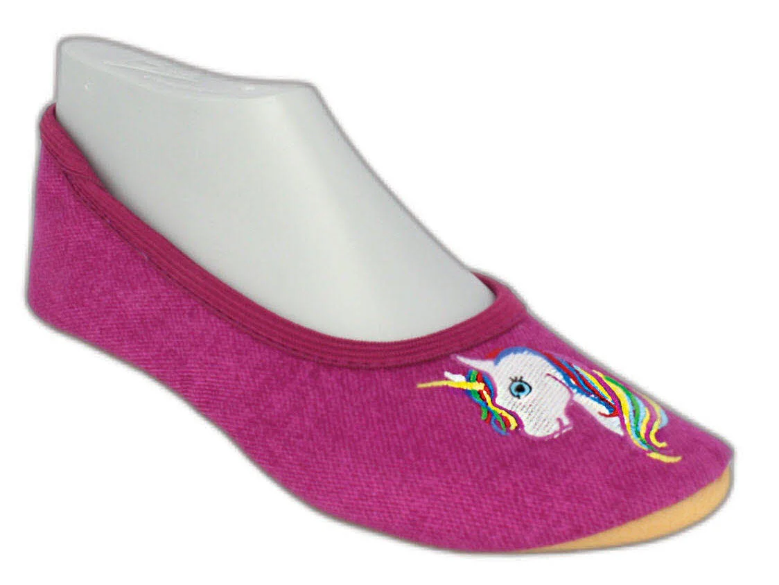 Element 5 von 8 (Bild) – Beck Gymnastikschuhe 268/21 Einhorn fuchsia normal