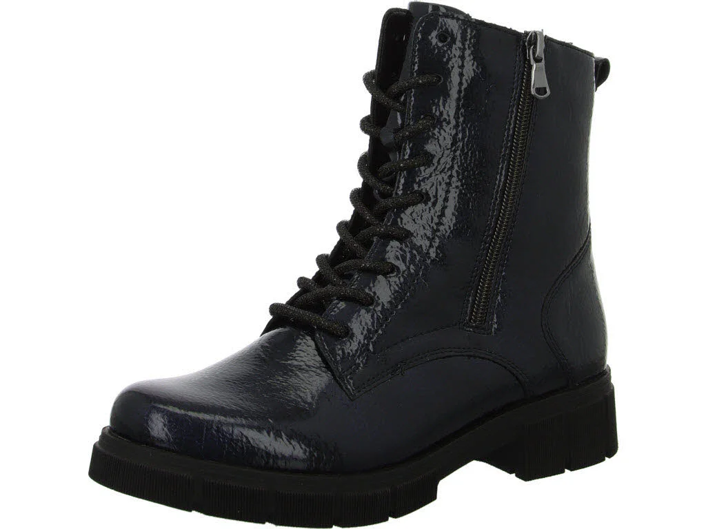 Remonte Damen Schnürstiefel D2S72-14 D2S72 midnight G (weit)