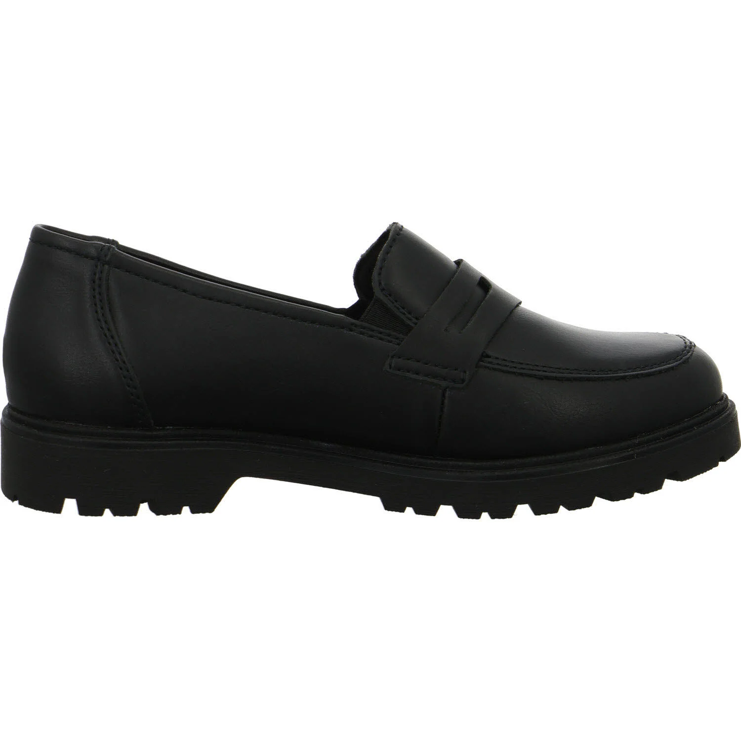Rieker Damen Slipper 45560-02 45560 schwarz F (normal)