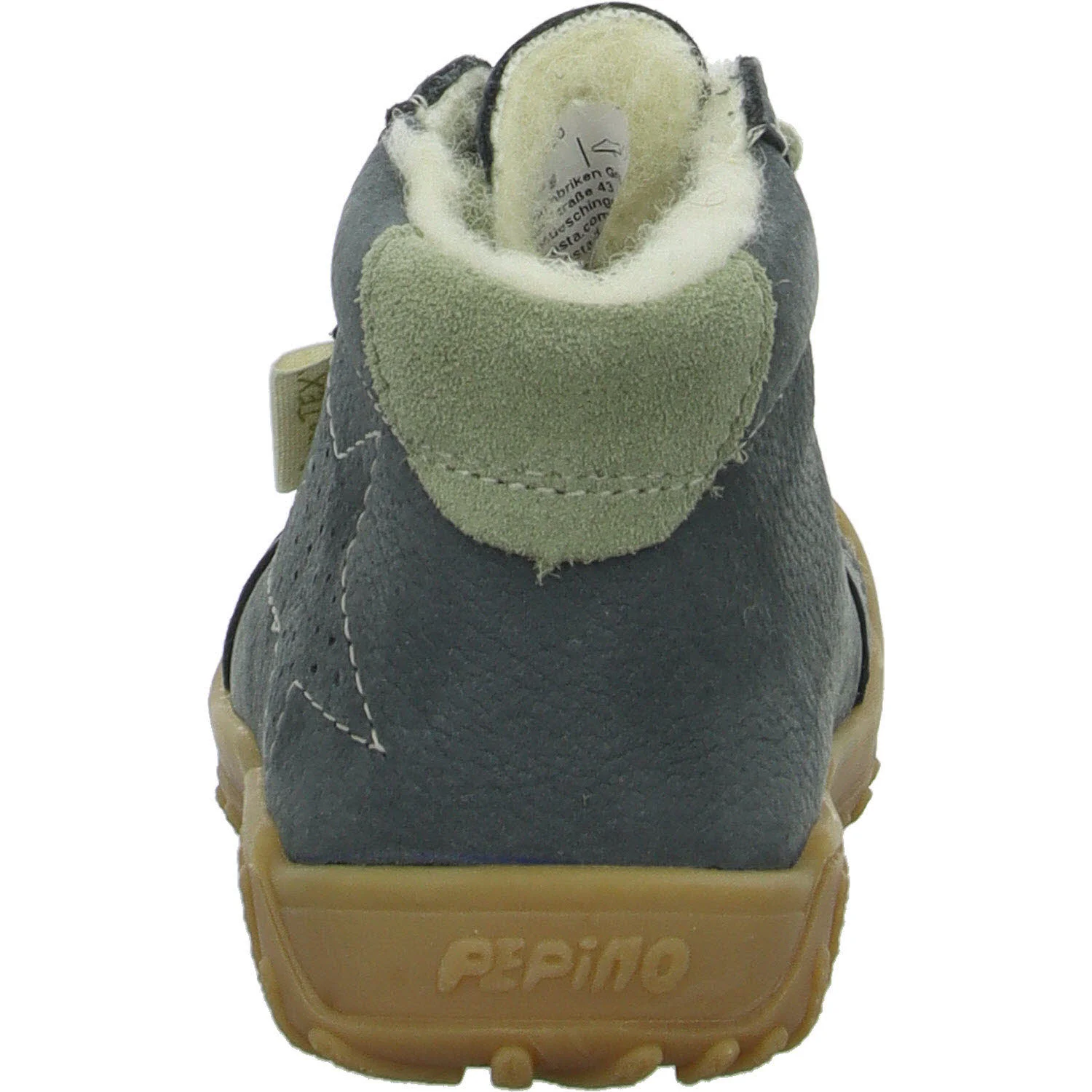 Element 4 von 8 (Bild) – Ricosta Kinder Schnürstiefel 50 3300303/140 Denny space/grün WMS weit