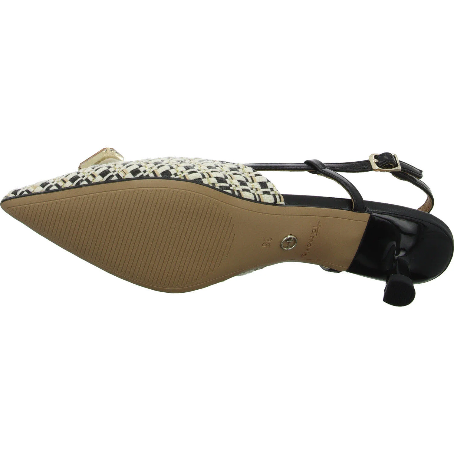 Tamaris Damen Sling 1-29512-46/098 1-29512-46 black comb normal
