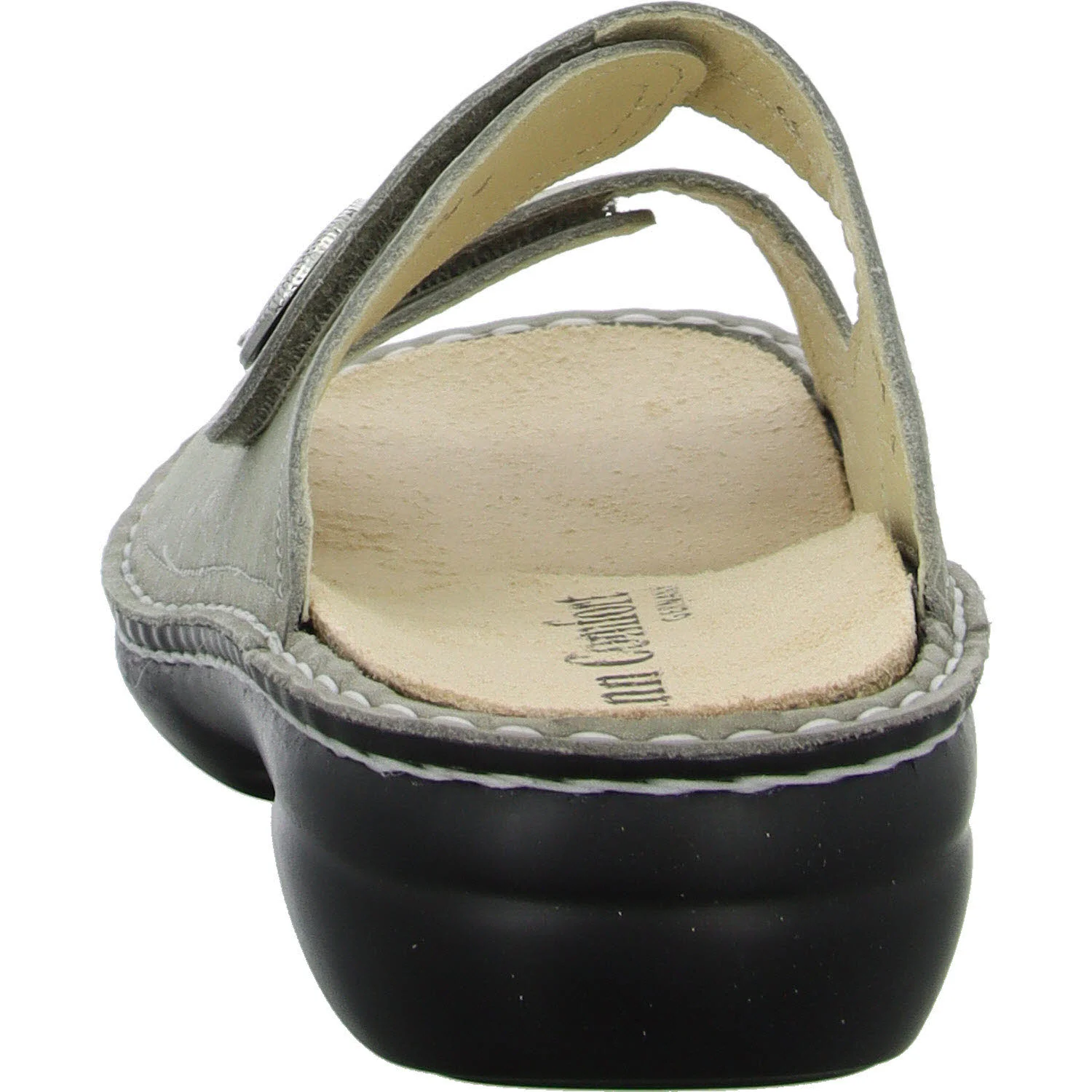 Element 4 von 8 (Bild) – Finn Comfort Damen Pantoletten 02550-825081 Sansibar taupe weit