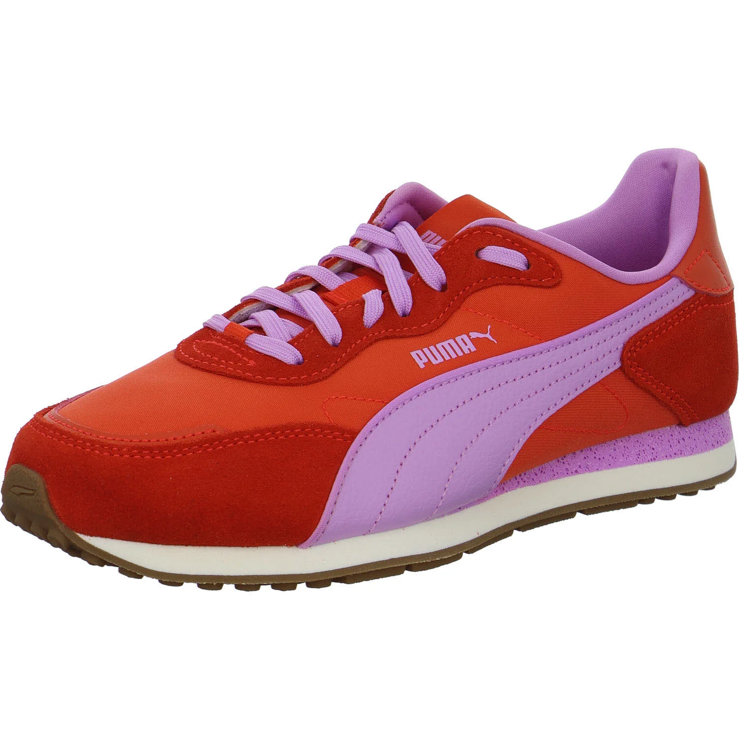 Puma Damen Schnürschuhe 402636/20 ST MILER ROSE red flash-mauve glow-gum normal
