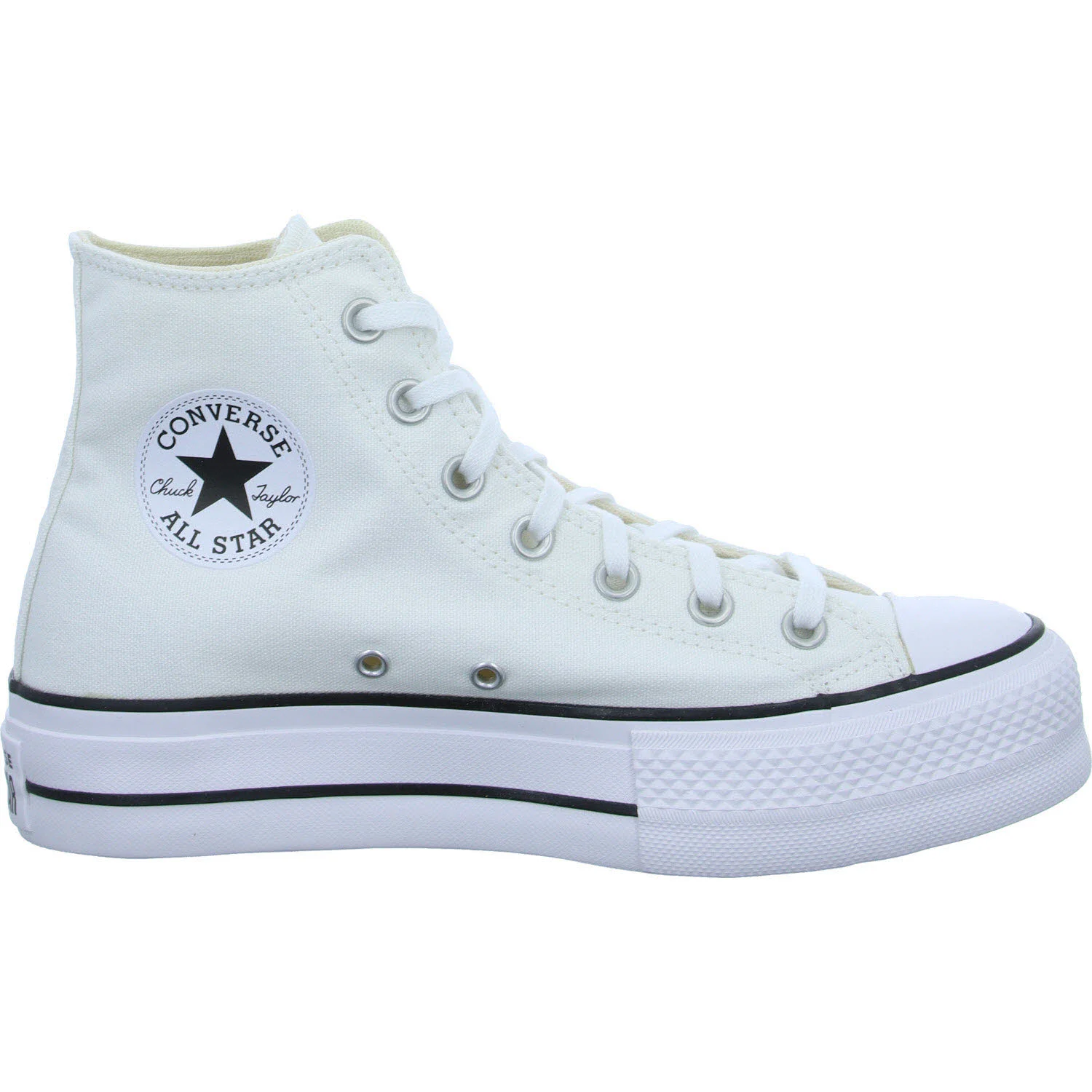 Converse Damen Schnürstiefel 560846C/102 CTAS Lift HI optical white normal