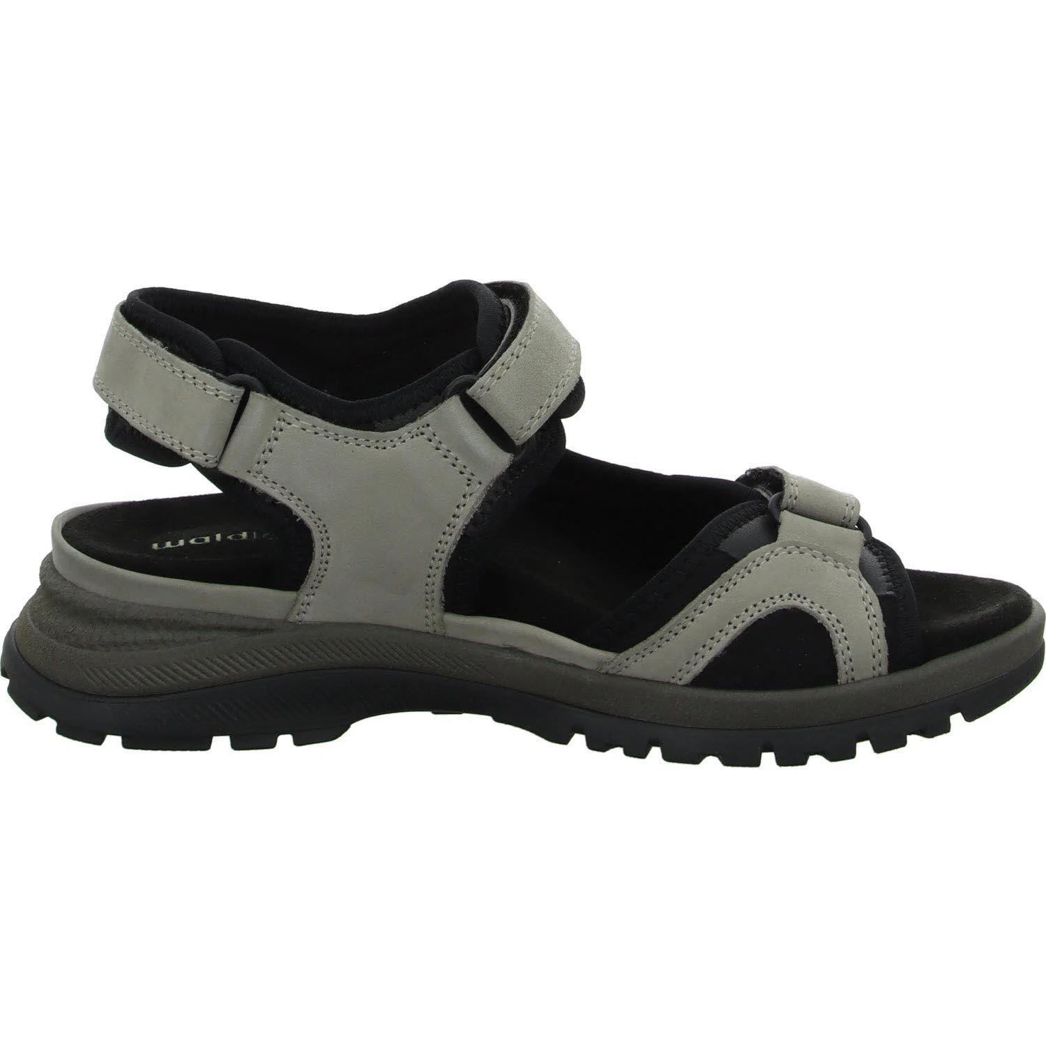Element 7 von 8 (Bild) – Waldläufer Damen Sandalen 769004-100/003 H-Sora schwarz grau stein H (weit)