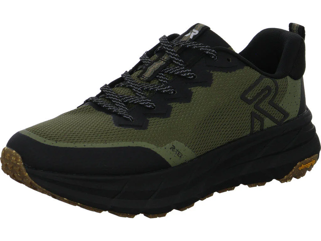 Rieker Herren Schnürschuhe U4501-55 U4501 negro/olive/liane/schwarz G 1/2 (weit)
