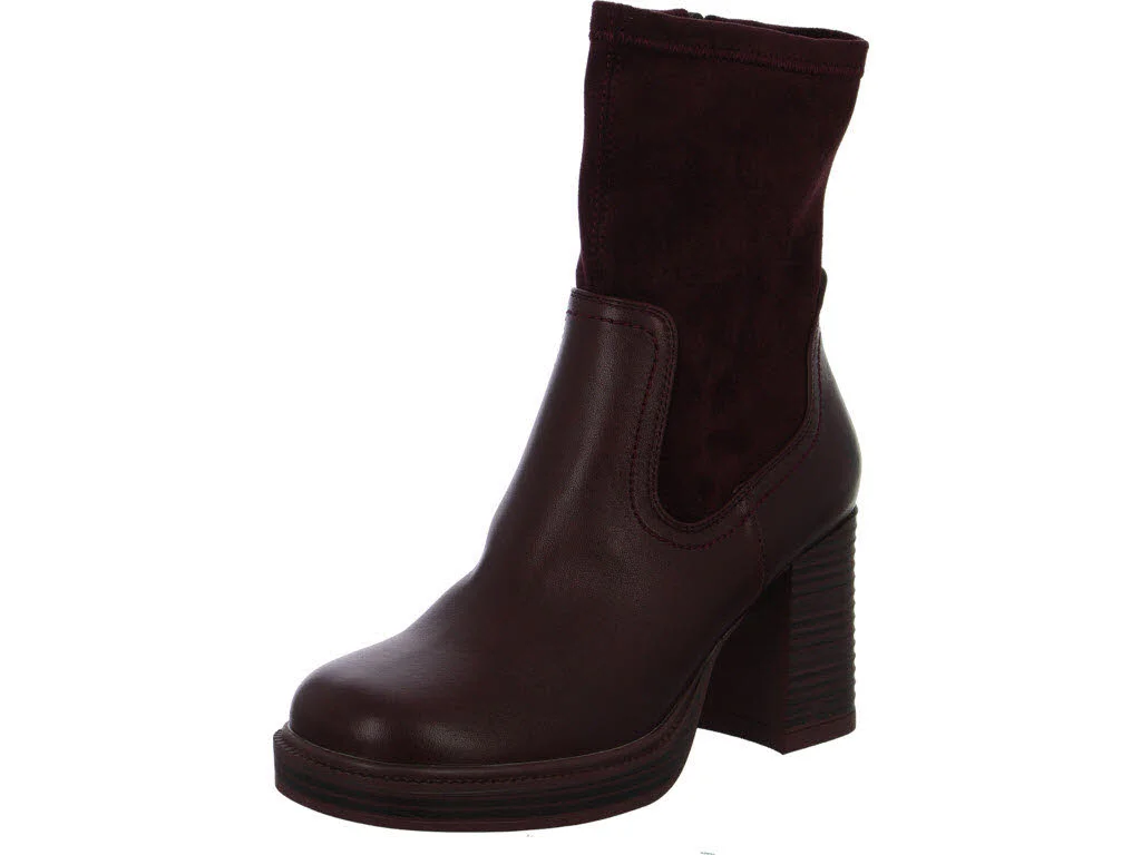 2go Fashion Damen Stiefeletten 8237501-55 8237501 bordeaux normal