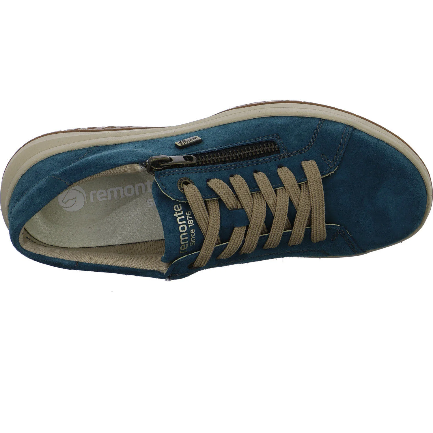 Remonte Damen Schnürschuhe D3Q00-12 D3Q00 petrol G (weit)