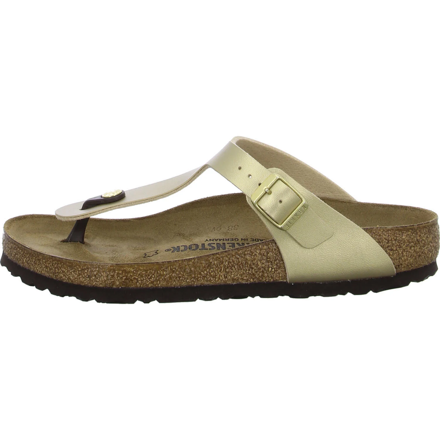 BIRKENSTOCK Pantoletten 1016108 Gizeh gold normal