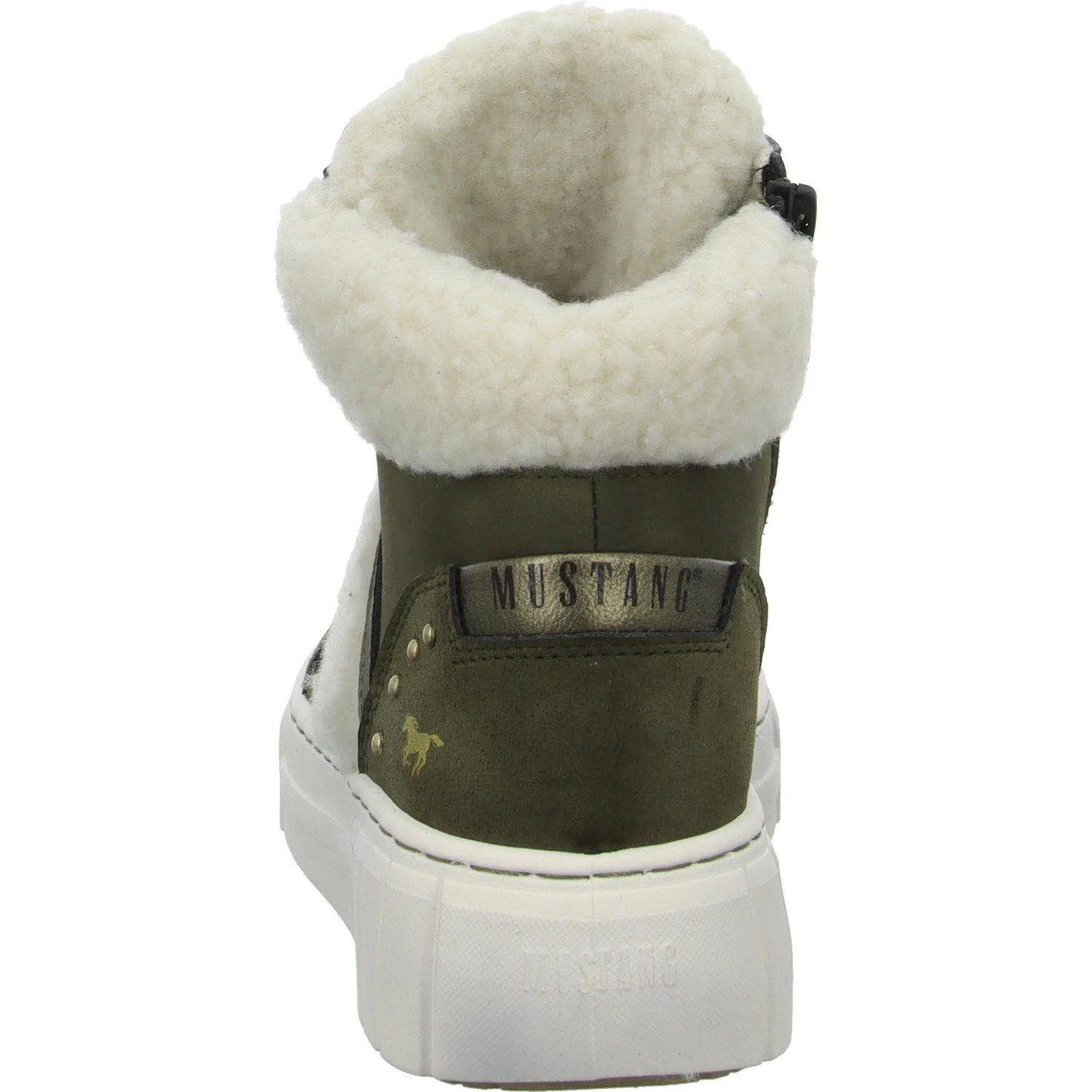 Mustang Damen Schnürstiefel warm 1446607-770 1446607 military normal