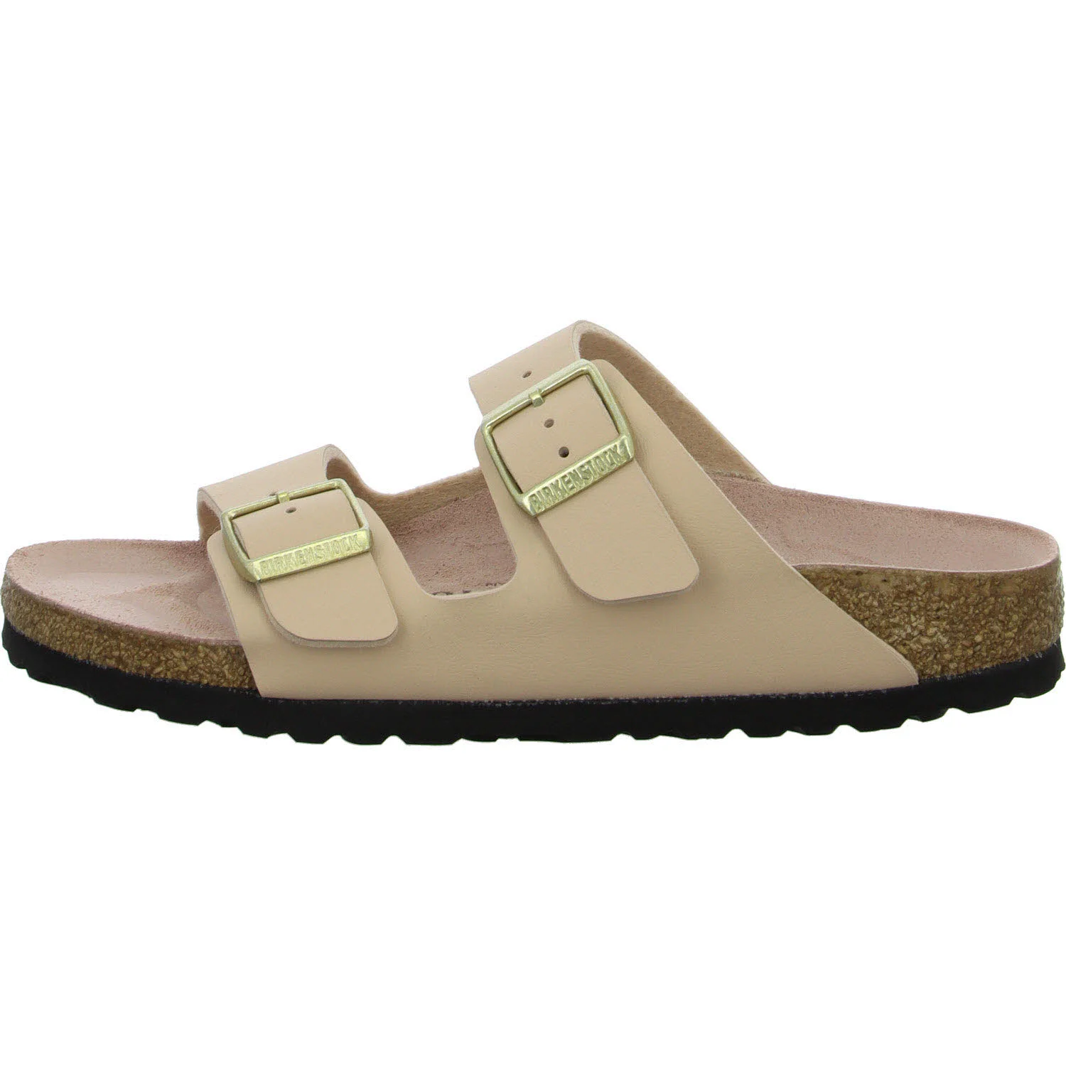Element 6 von 8 (Bild) – BIRKENSTOCK Pantoletten 1031525 Arizona triples new beige/pink clay schmal