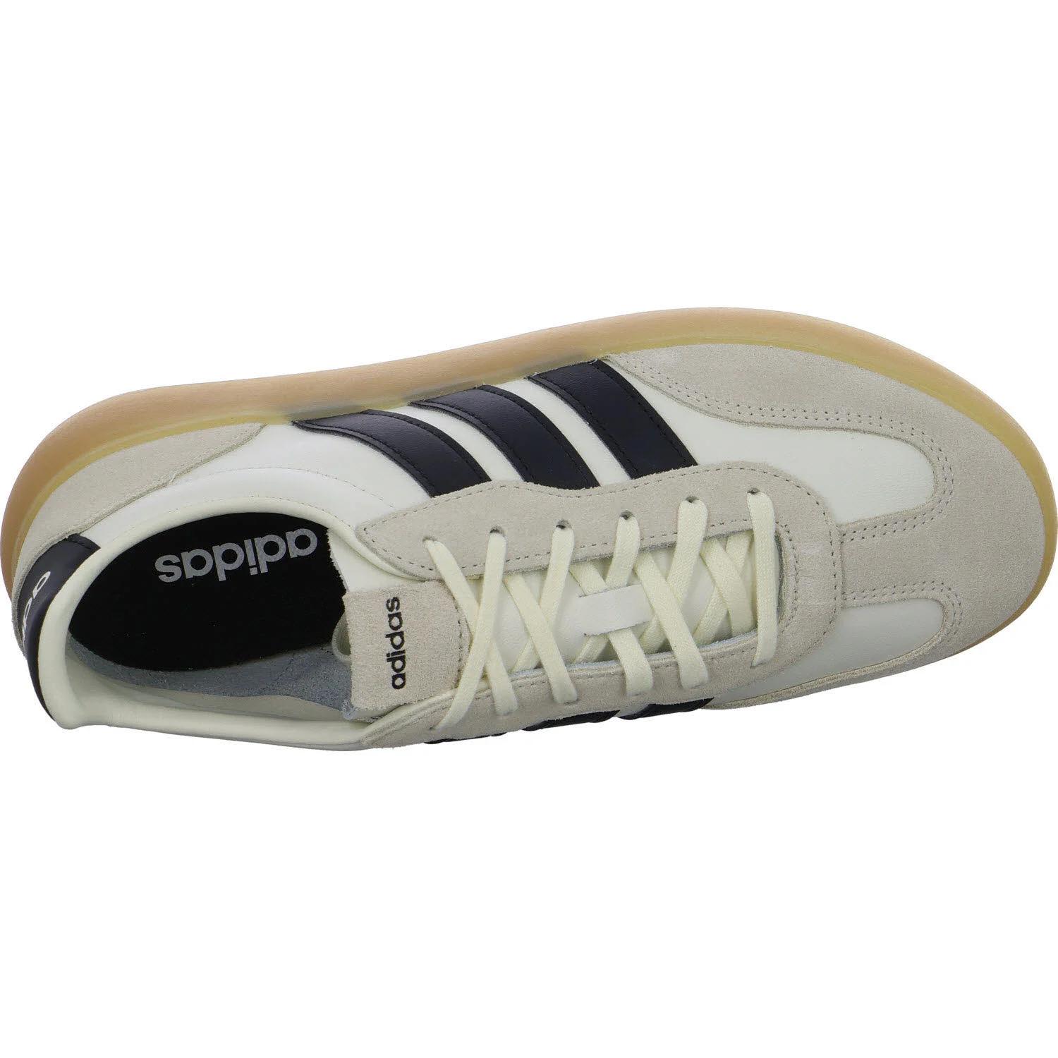 Adidas Herren Schnürschuhe JR1227 000 BARREDA DECODE LUX off white/core black/GUM 3 normal