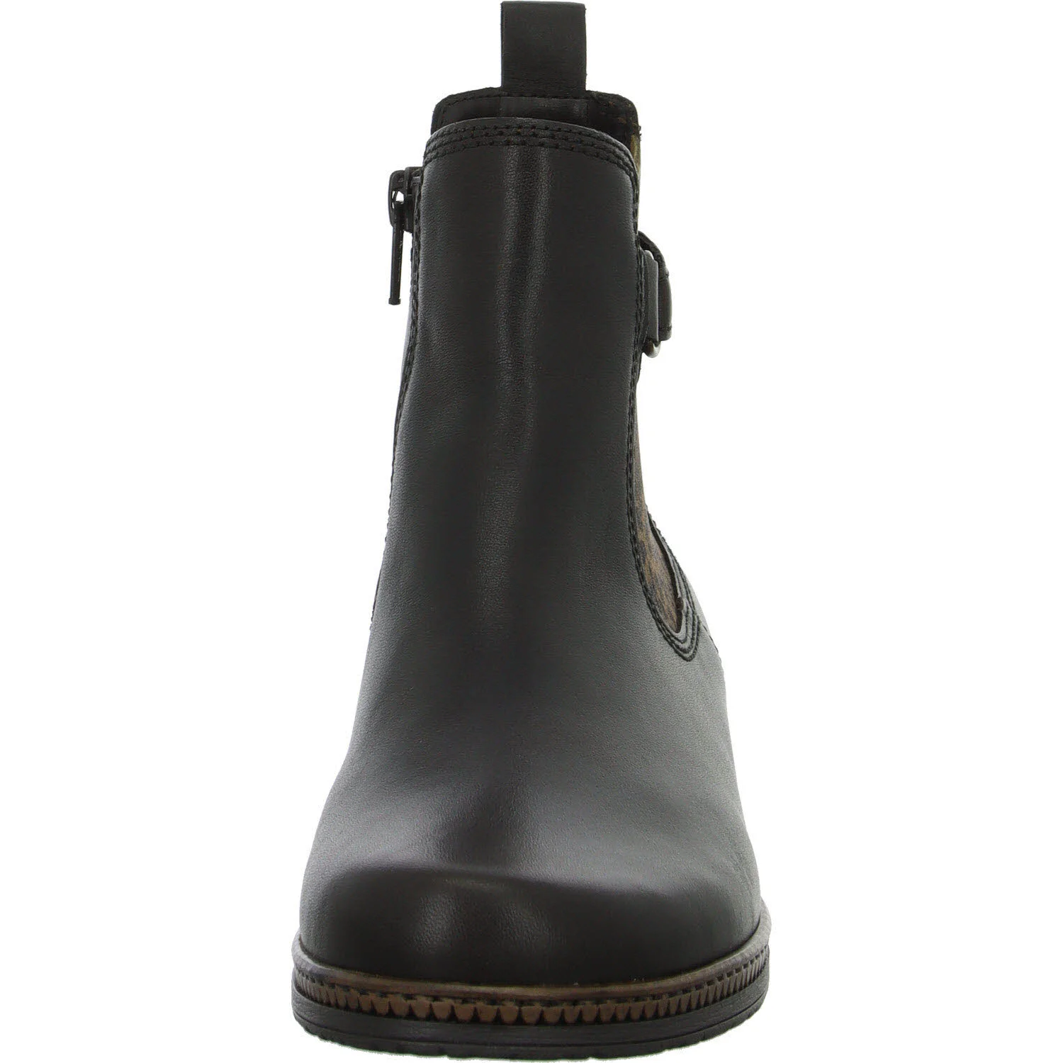 Element 3 von 8 (Bild) – Gabor Damen Stiefeletten 74.670.28 74.670 moro (El.Leo) F (schmal/normal)