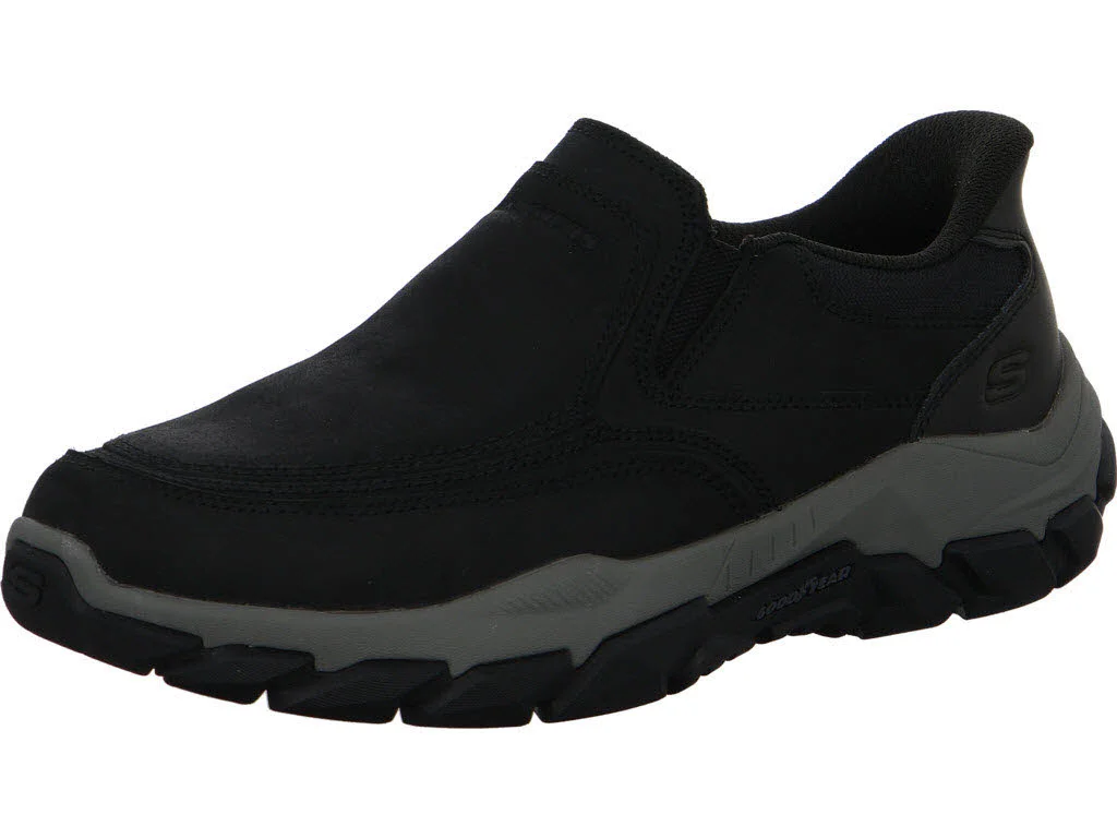 Skechers Herren Slipper 205680 BLK Santoro - Archaic black normal
