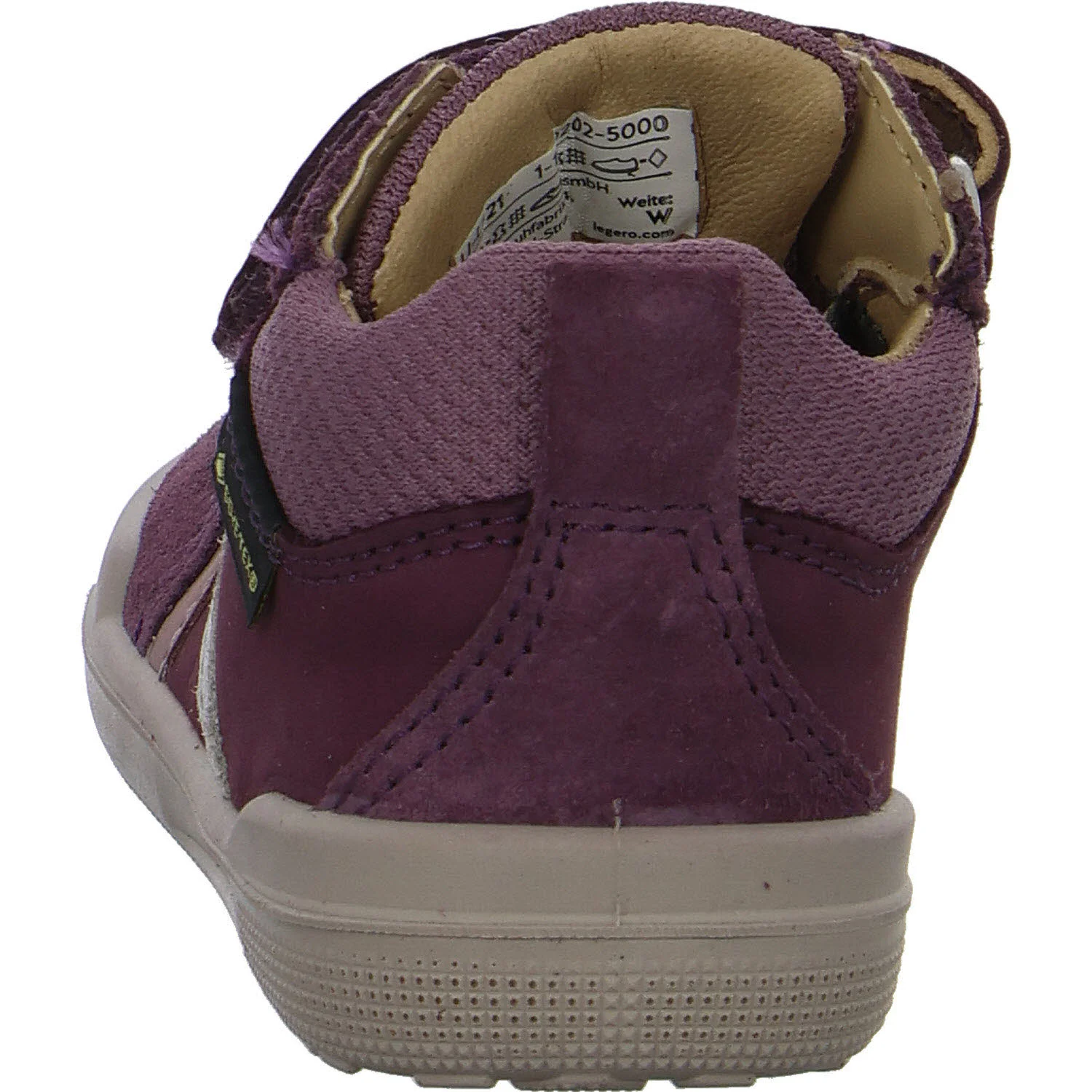 Element 4 von 8 (Bild) – Superfit Kinderschuh zum Schlupfen 1-100202-5000 Superfree 2.0 rot/lila WMS weit