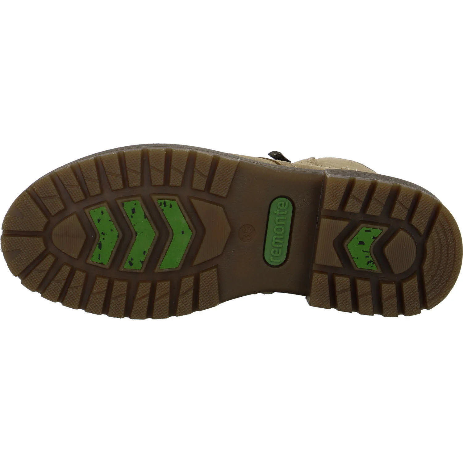 Element 5 von 8 (Bild) – Remonte Damen Schnürstiefel warm D3W70-20 D3W70 camel/cappuccino H (extra weit)