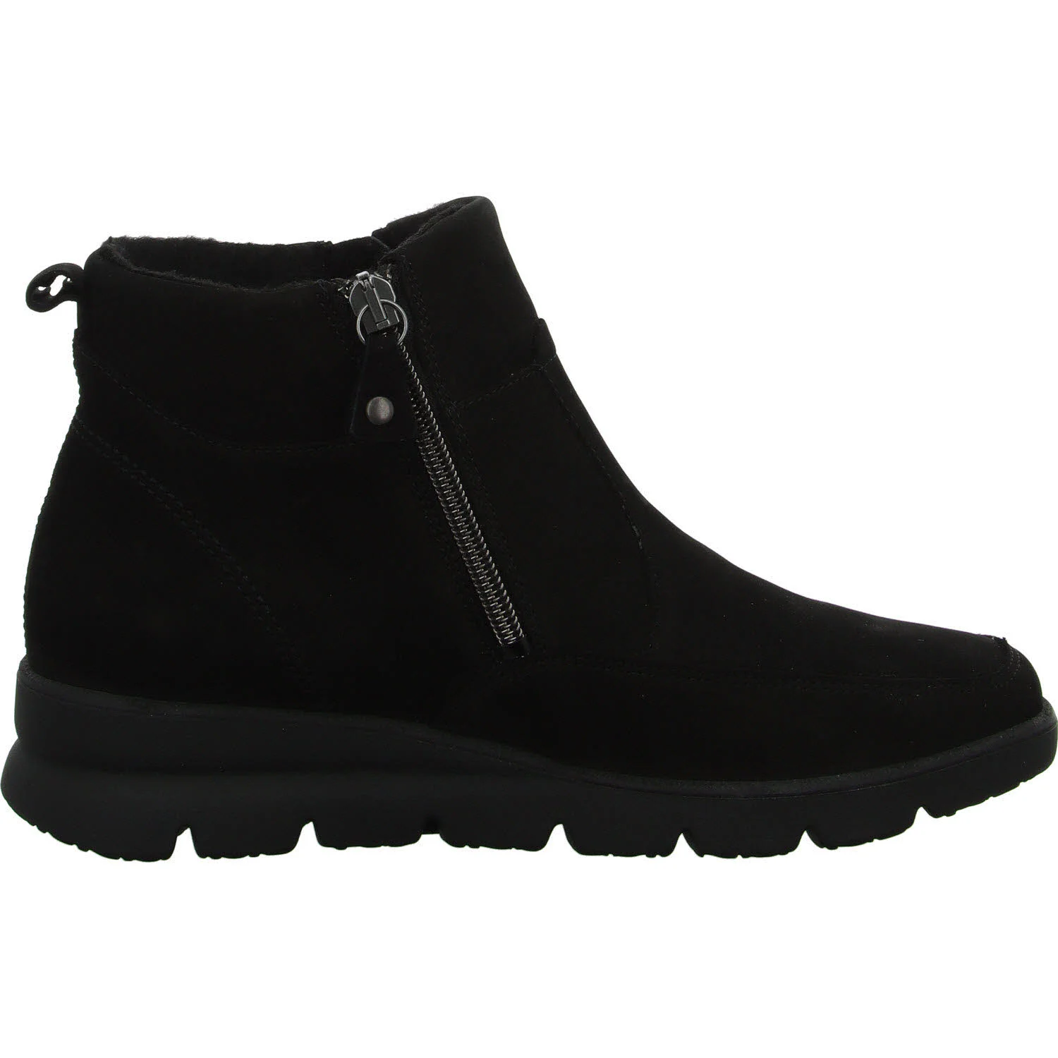 Waldläufer Damen Stiefeletten 902802-191/001 H-Bruni schwarz H (weit)